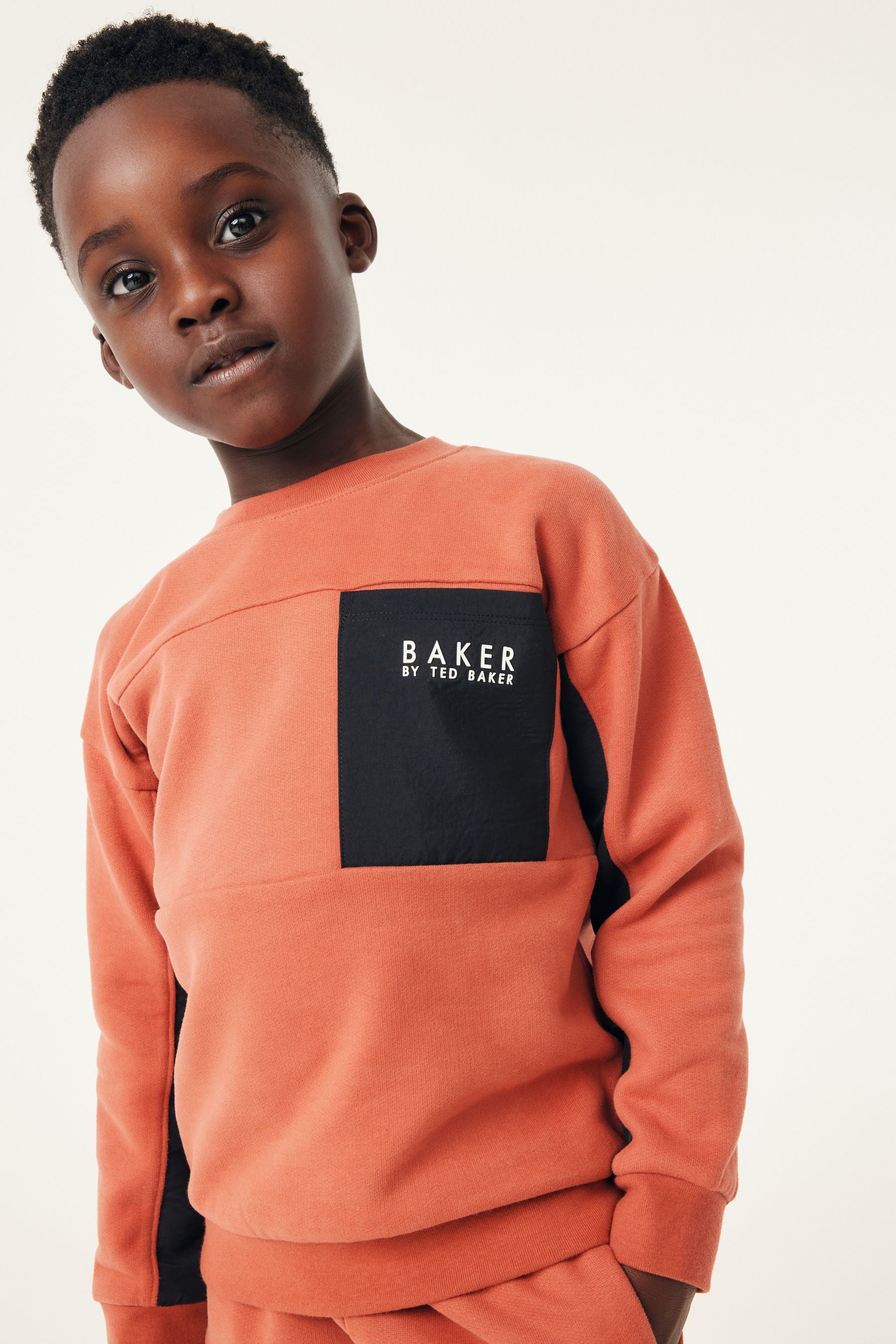 Baker by Ted Baker Neutral Sweater and Jogger Set