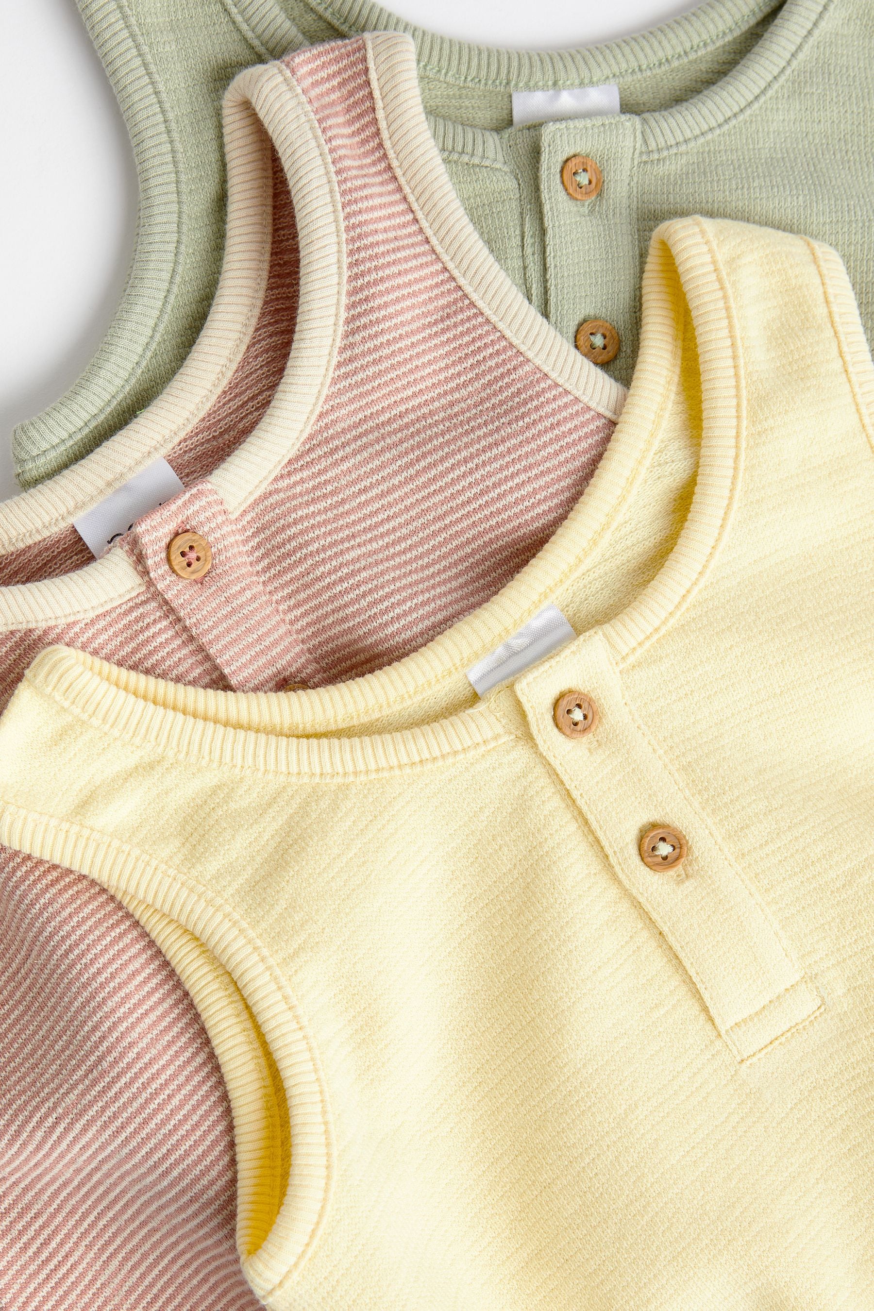 Minerals Baby Jersey Bloomer Romper 3 Pack (0mths-3yrs)