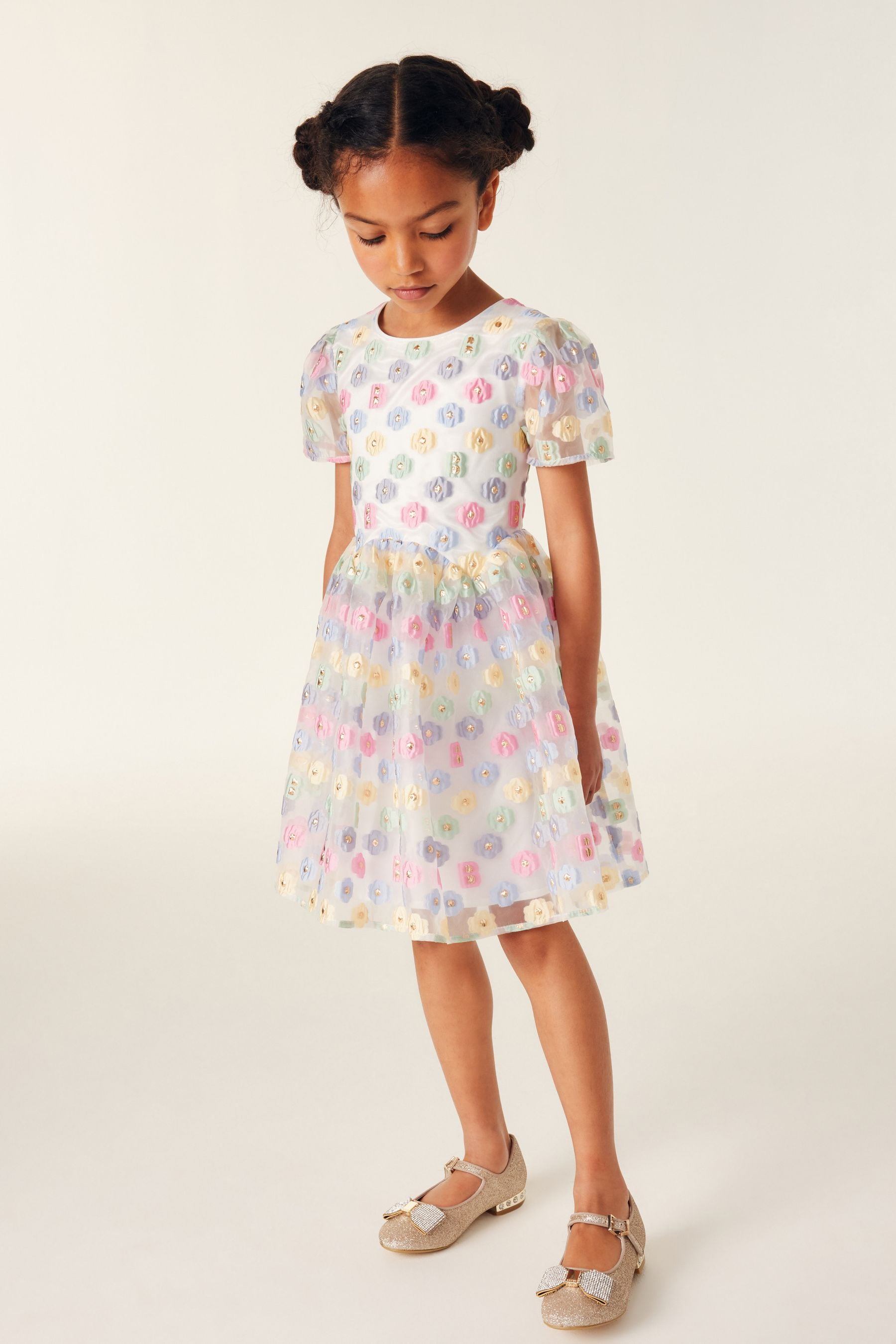 Baker by Ted Baker Multicolour Organza Dress