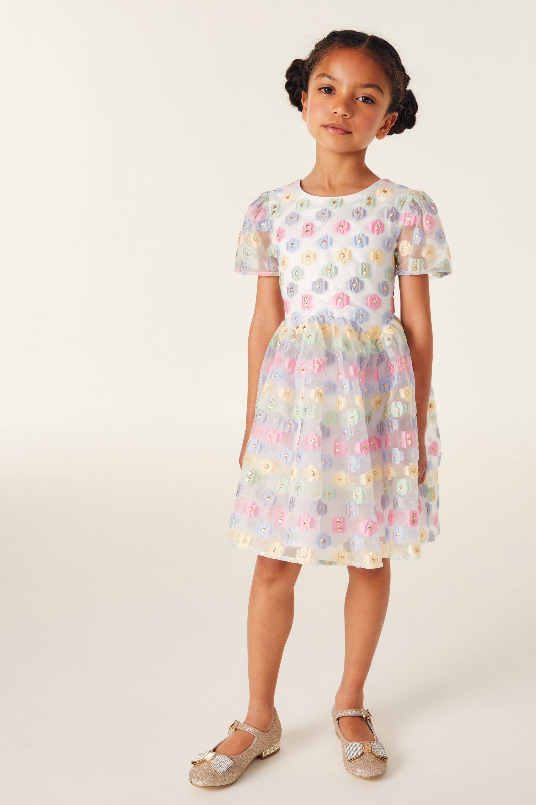 Baker by Ted Baker Multicolour Organza Dress