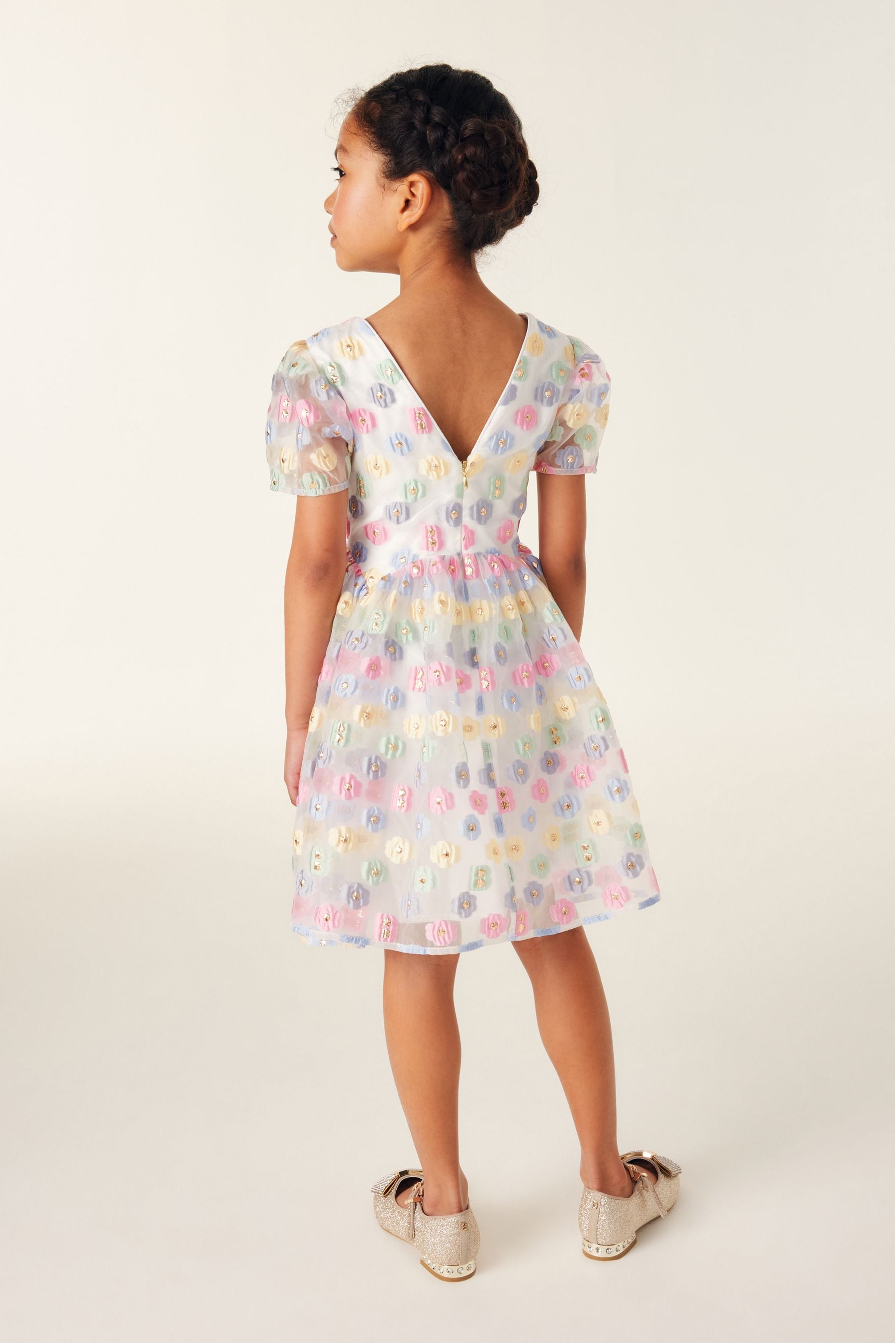 Baker by Ted Baker Multicolour Organza Dress