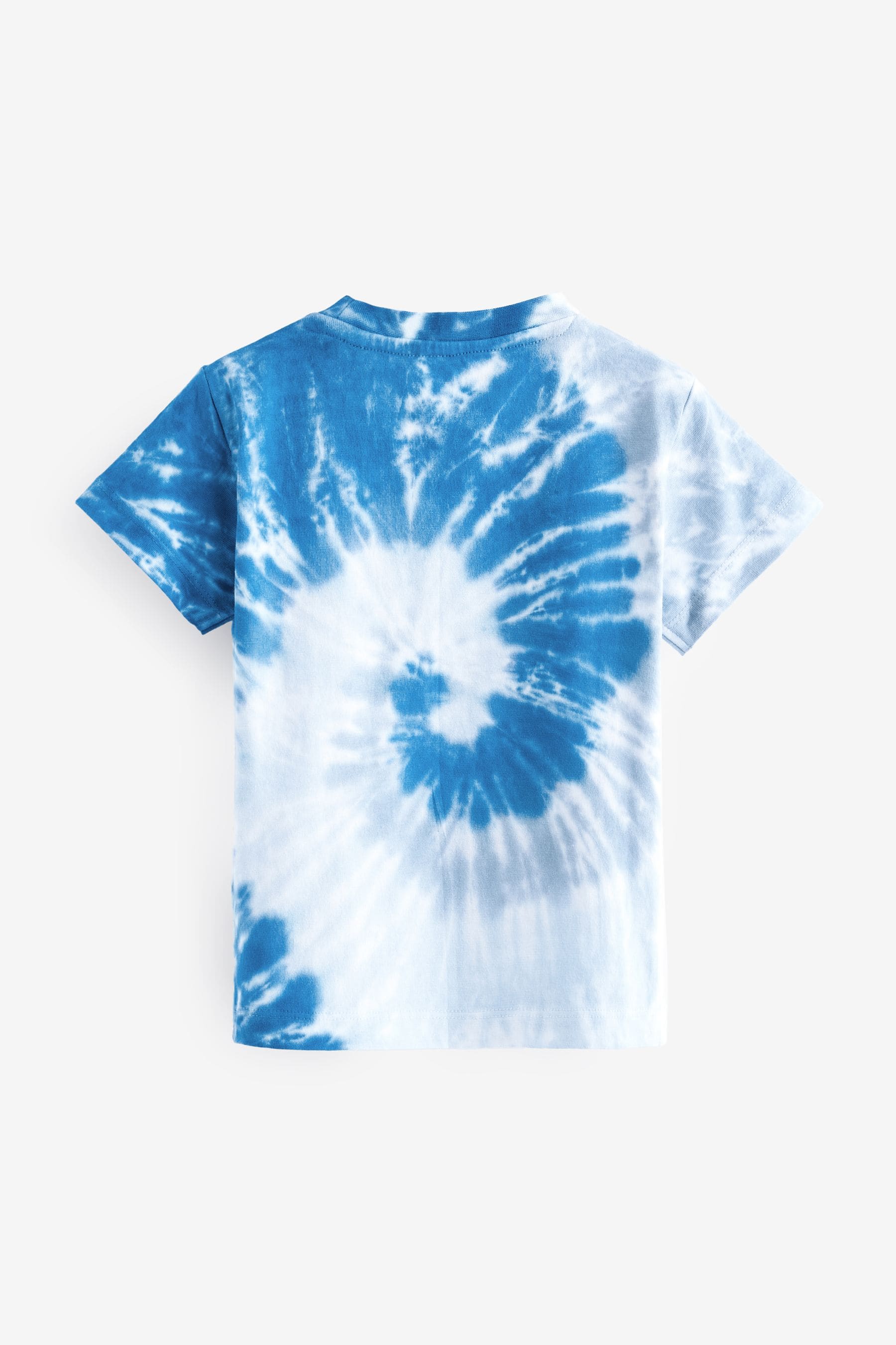 Blue Tie Dye Tie Dye Short Sleeve T-Shirt (3mths-7yrs)