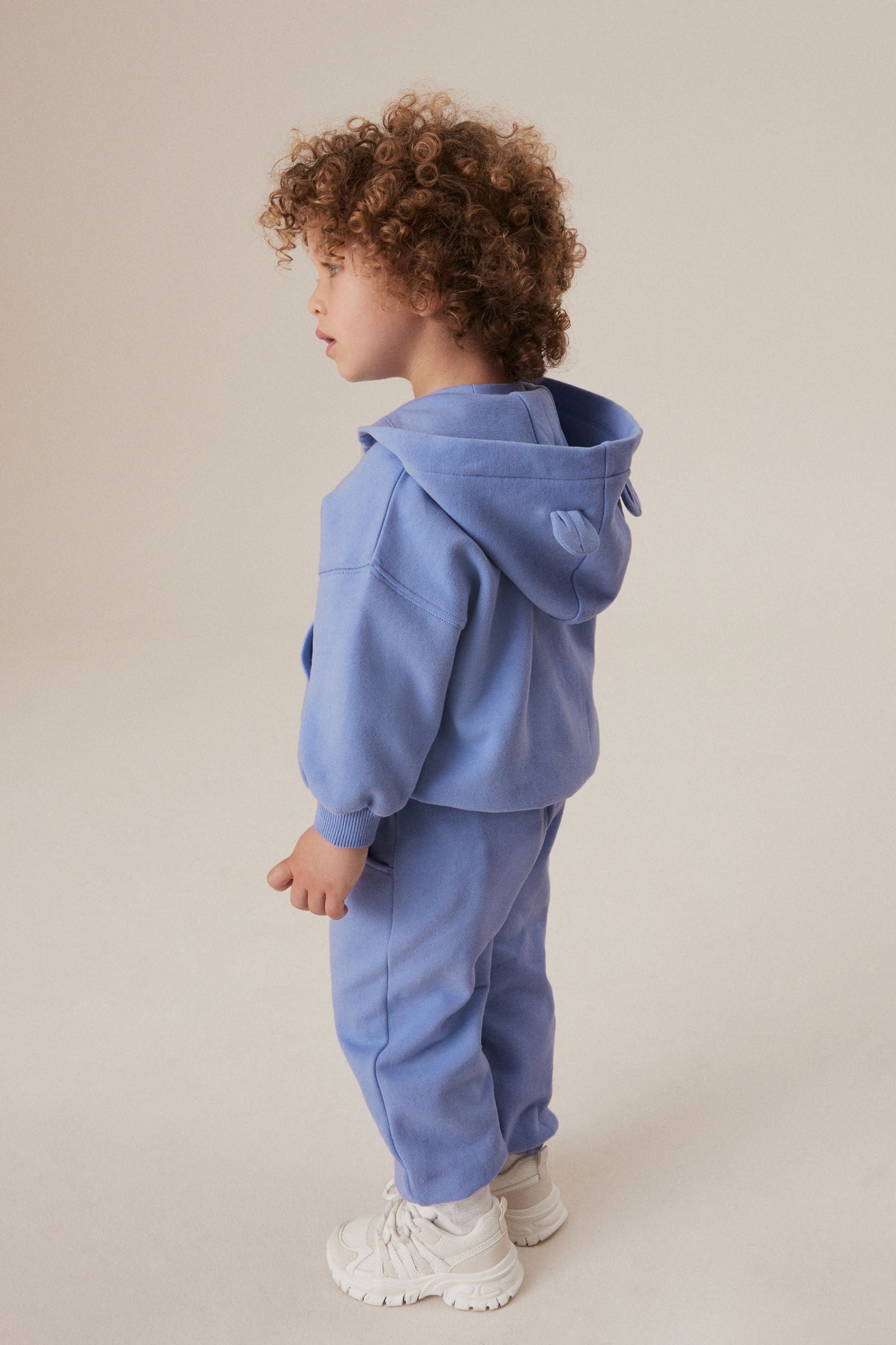 Blue Zip Through Hoodie (3mths-7yrs)