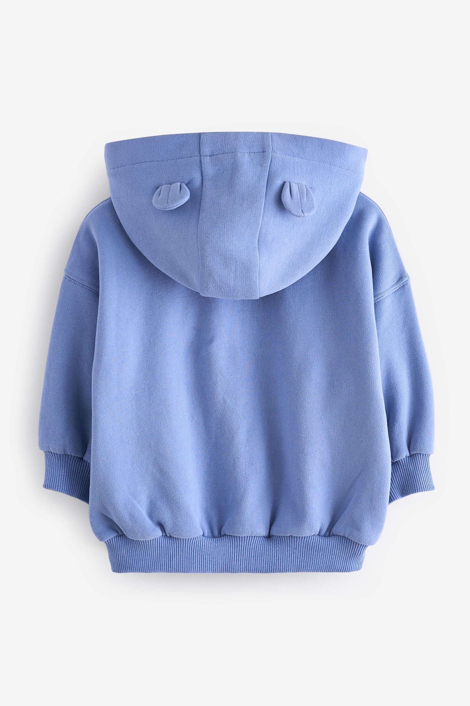 Blue Zip Through Hoodie (3mths-7yrs)