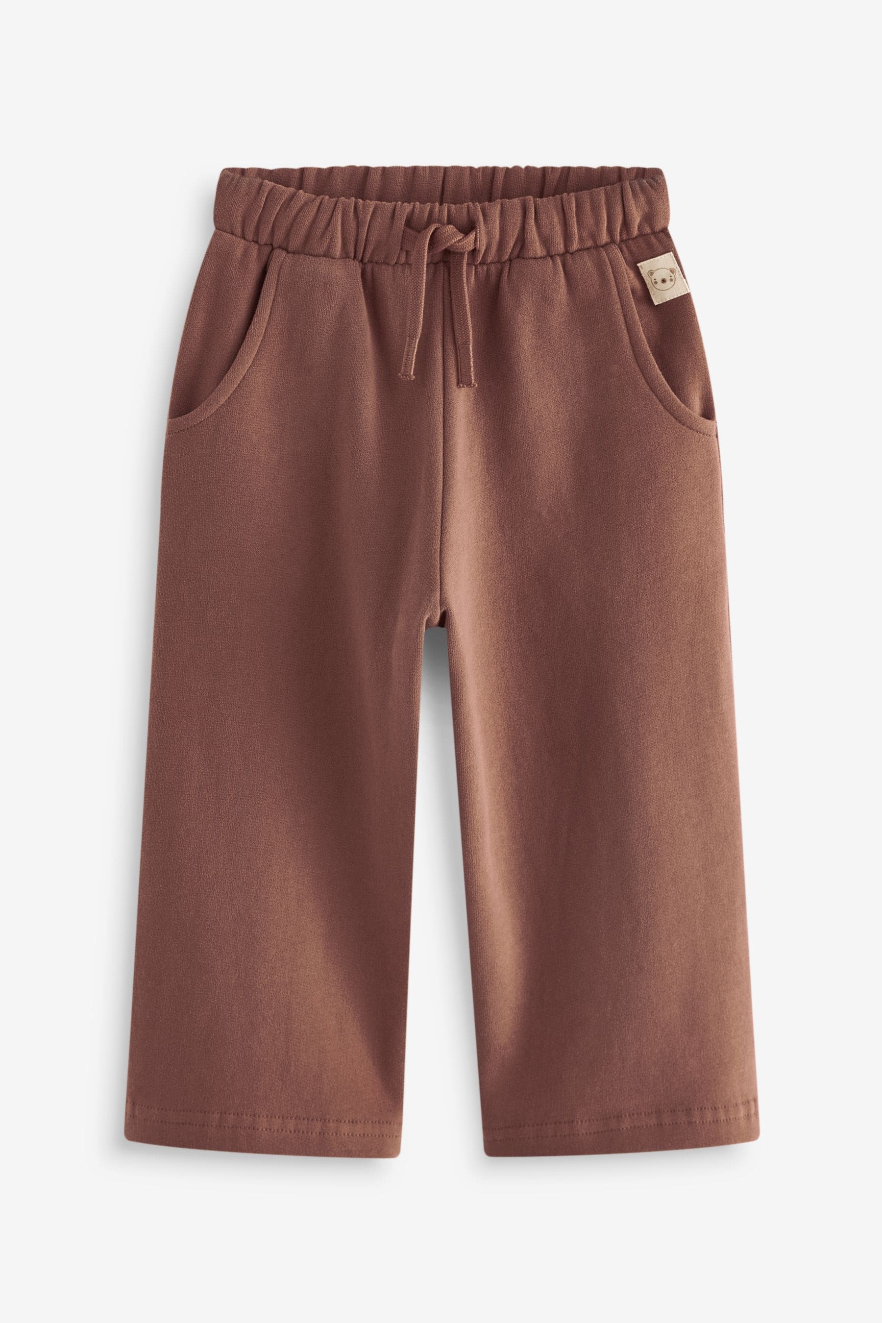 Brown Wide Leg Joggers (3mths-7yrs)