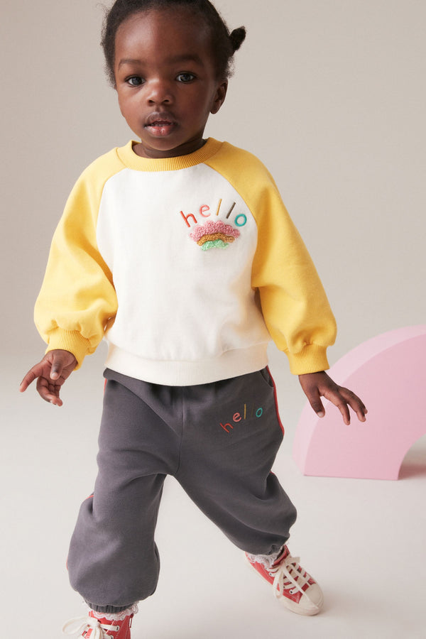 Yellow Sweater and Joggers Set (3mths-7yrs)