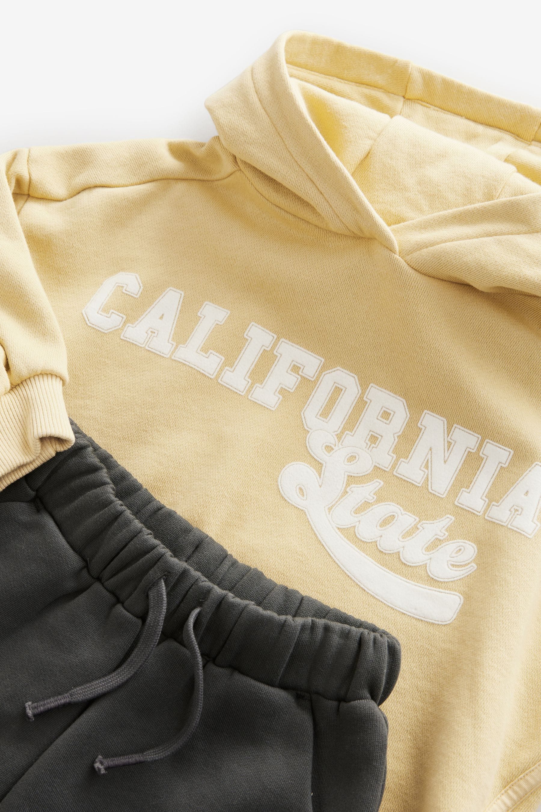 Yellow Hoodie and Joggers Set (3mths-7yrs)