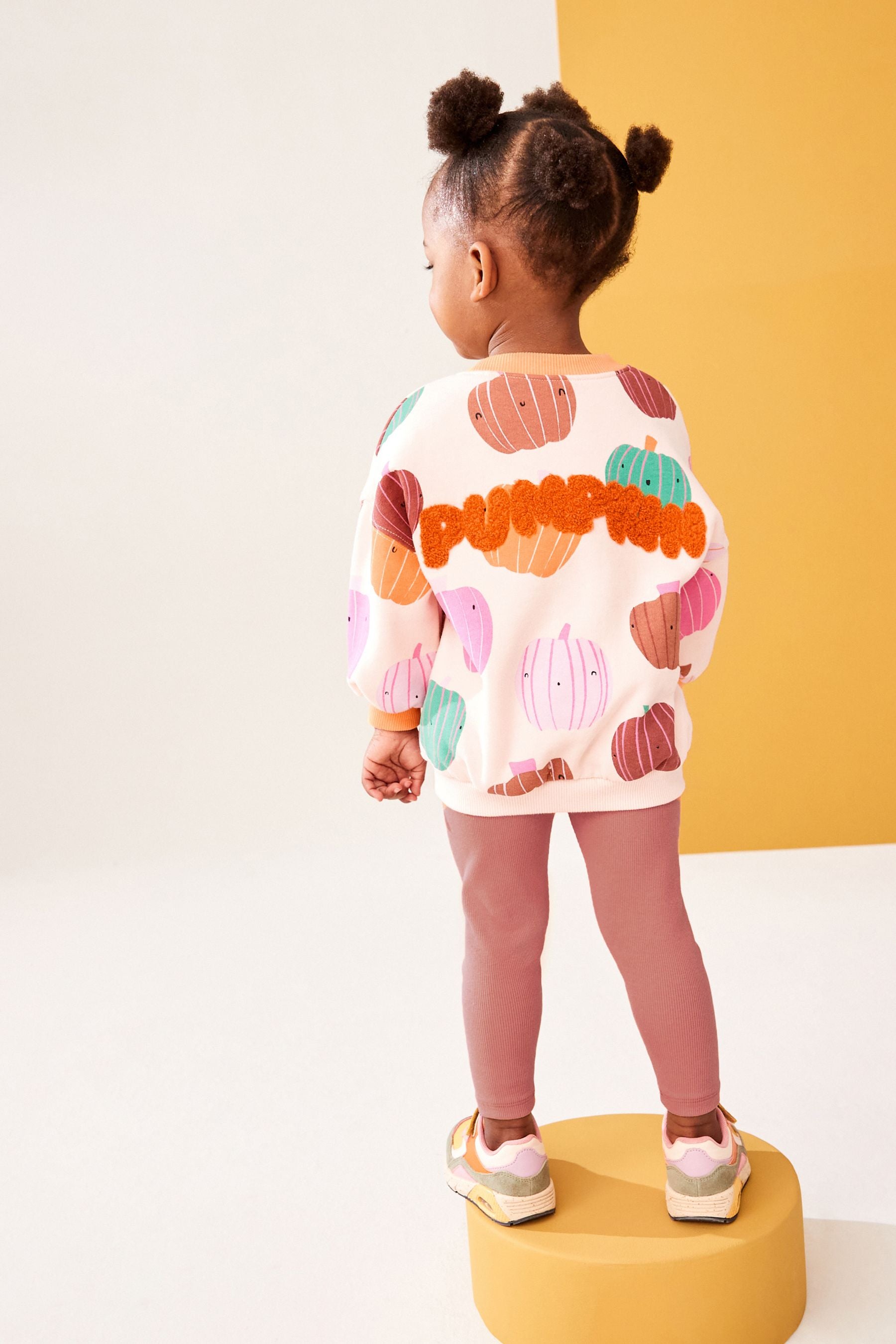 Orange Sweatshirt and Leggings Set (3mths-7yrs)