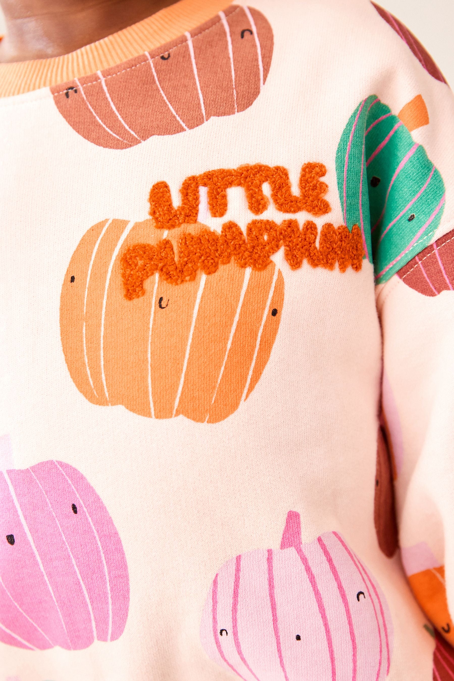 Orange Sweatshirt and Leggings Set (3mths-7yrs)