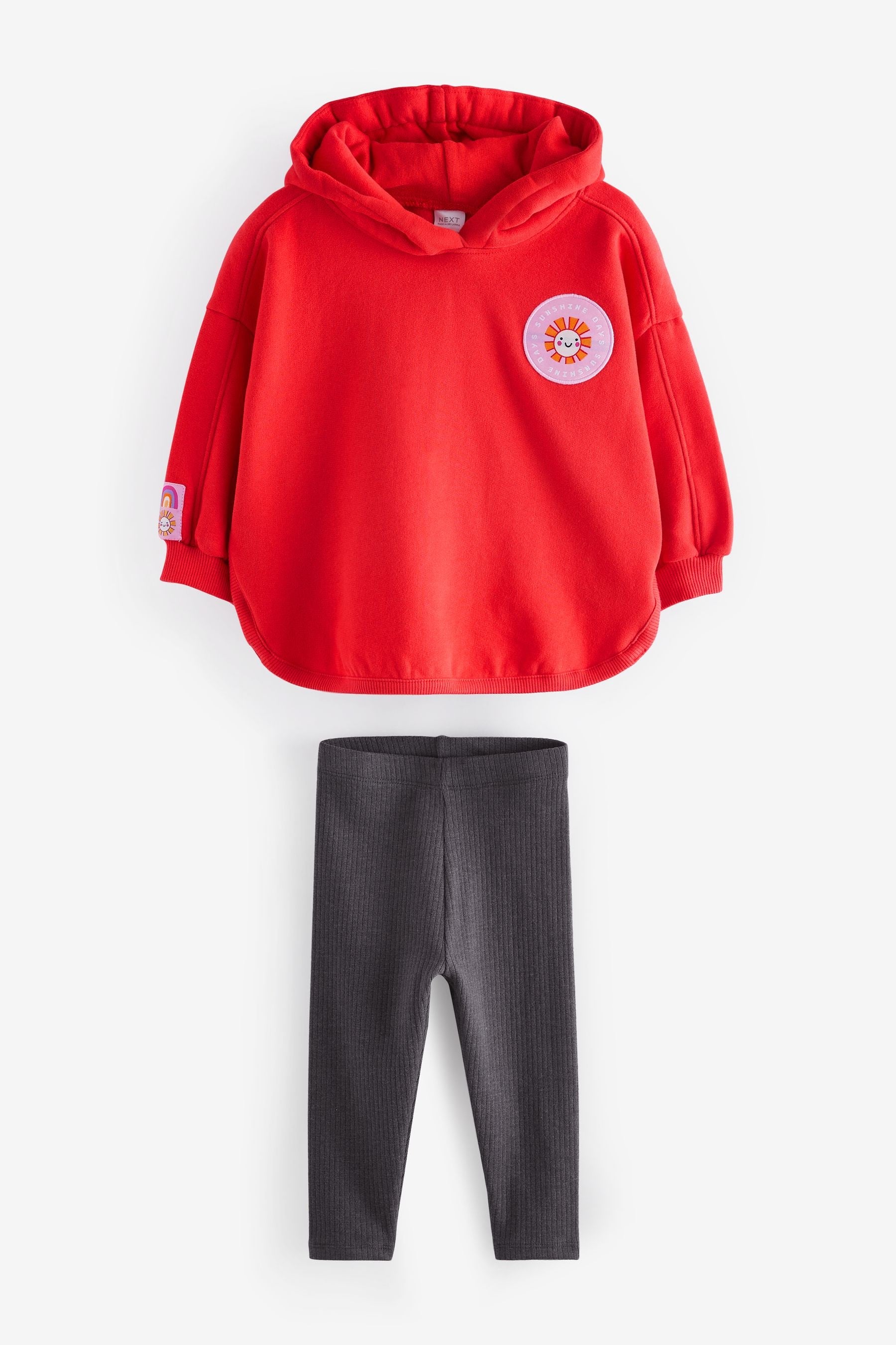 Red Hoodie & Leggings Set (3mths-7yrs)