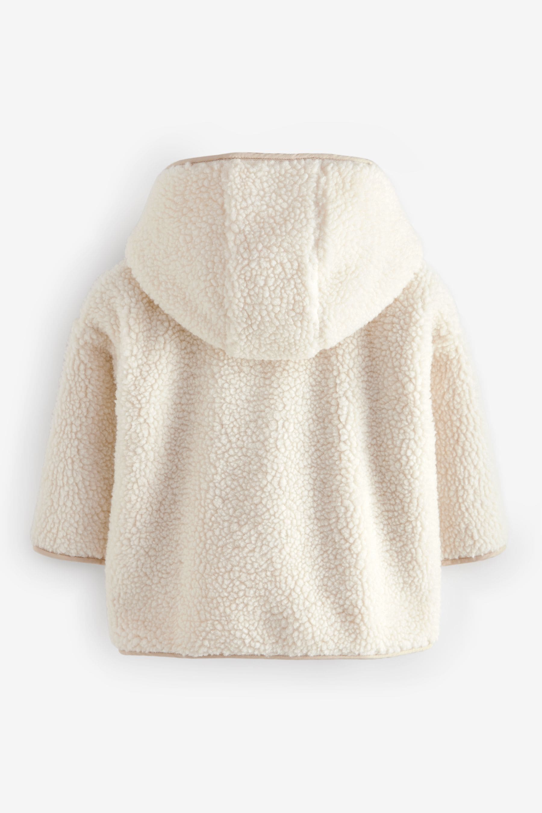 Cream Hooded Zip Fleece Jacket (3mths-7yrs)