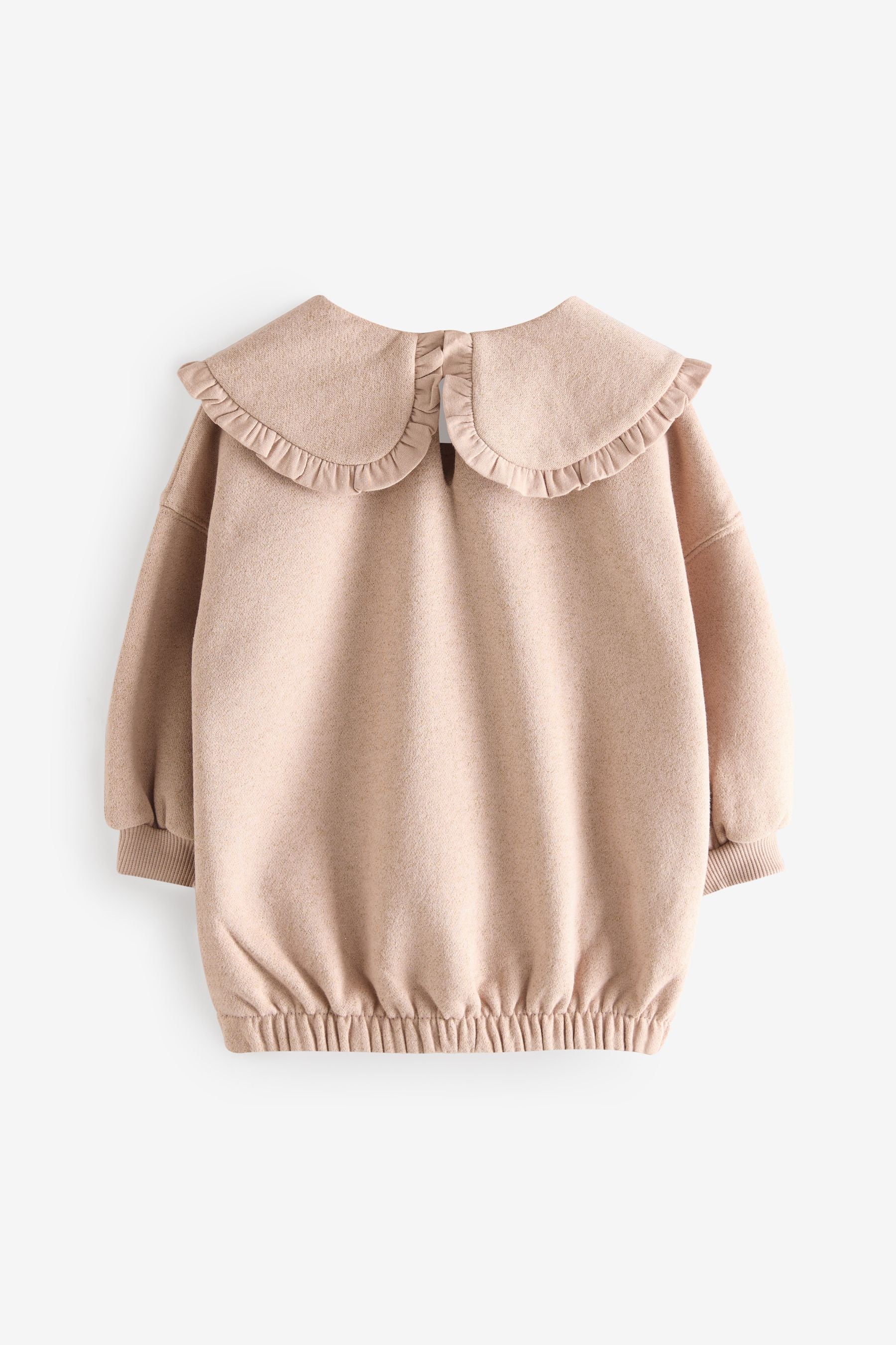 Pink Glitter Collar Sweatshirt (3mths-7yrs)