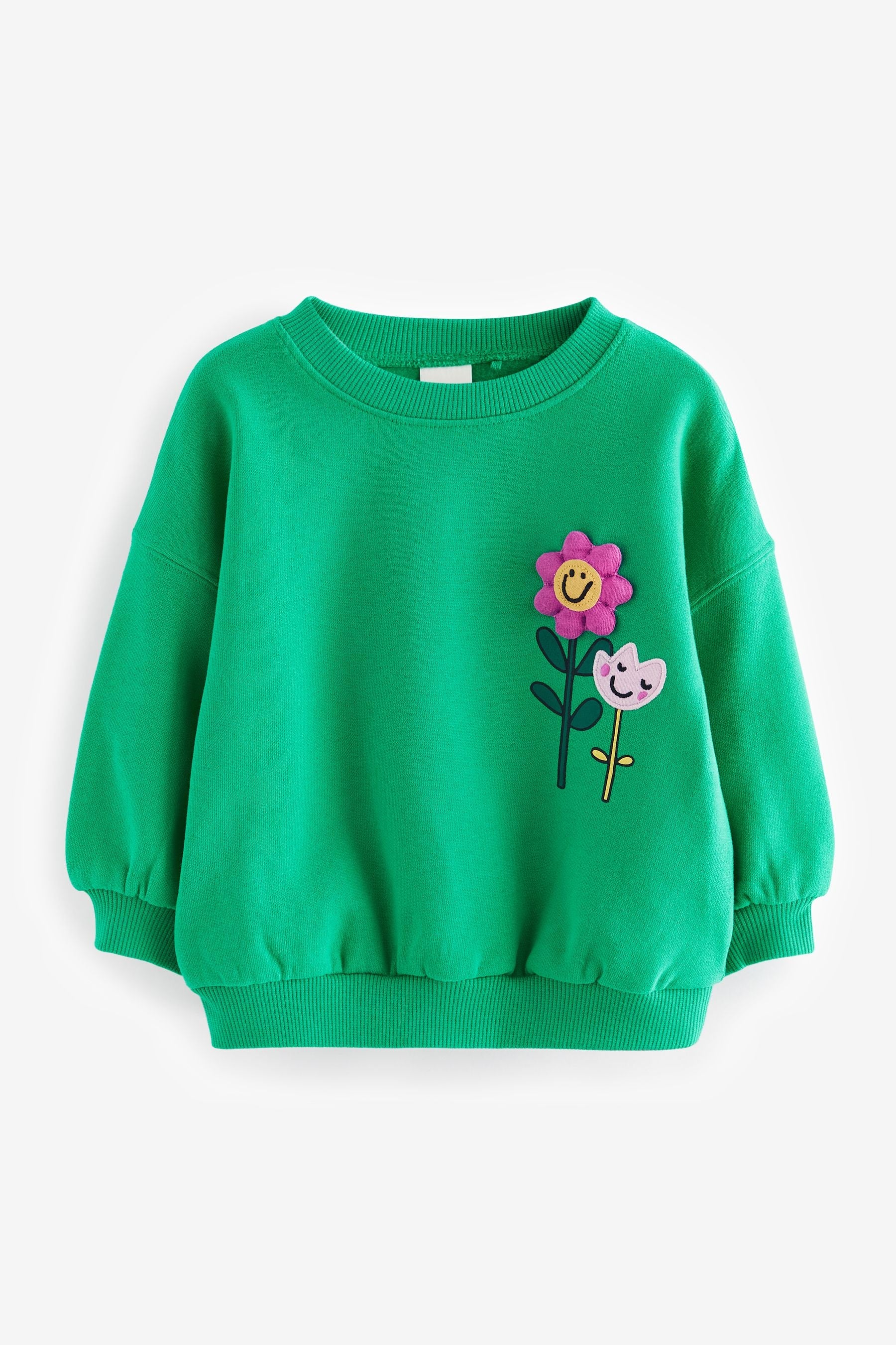 Green Sweatshirt (3mths-7yrs)