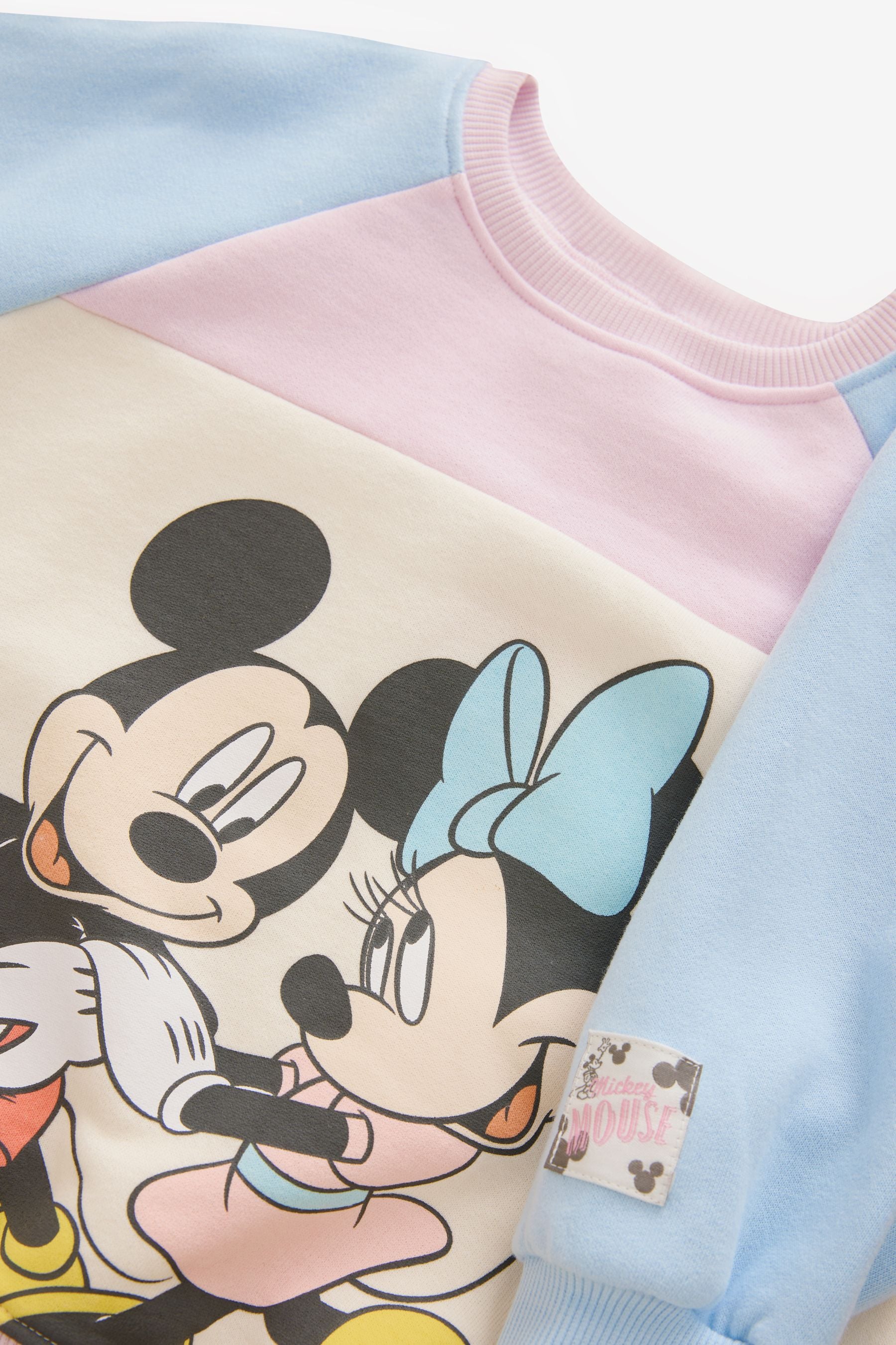 Grey Mickey & Minnie Mouse Sweatshirt & Leggings Set (3mths-7yrs)