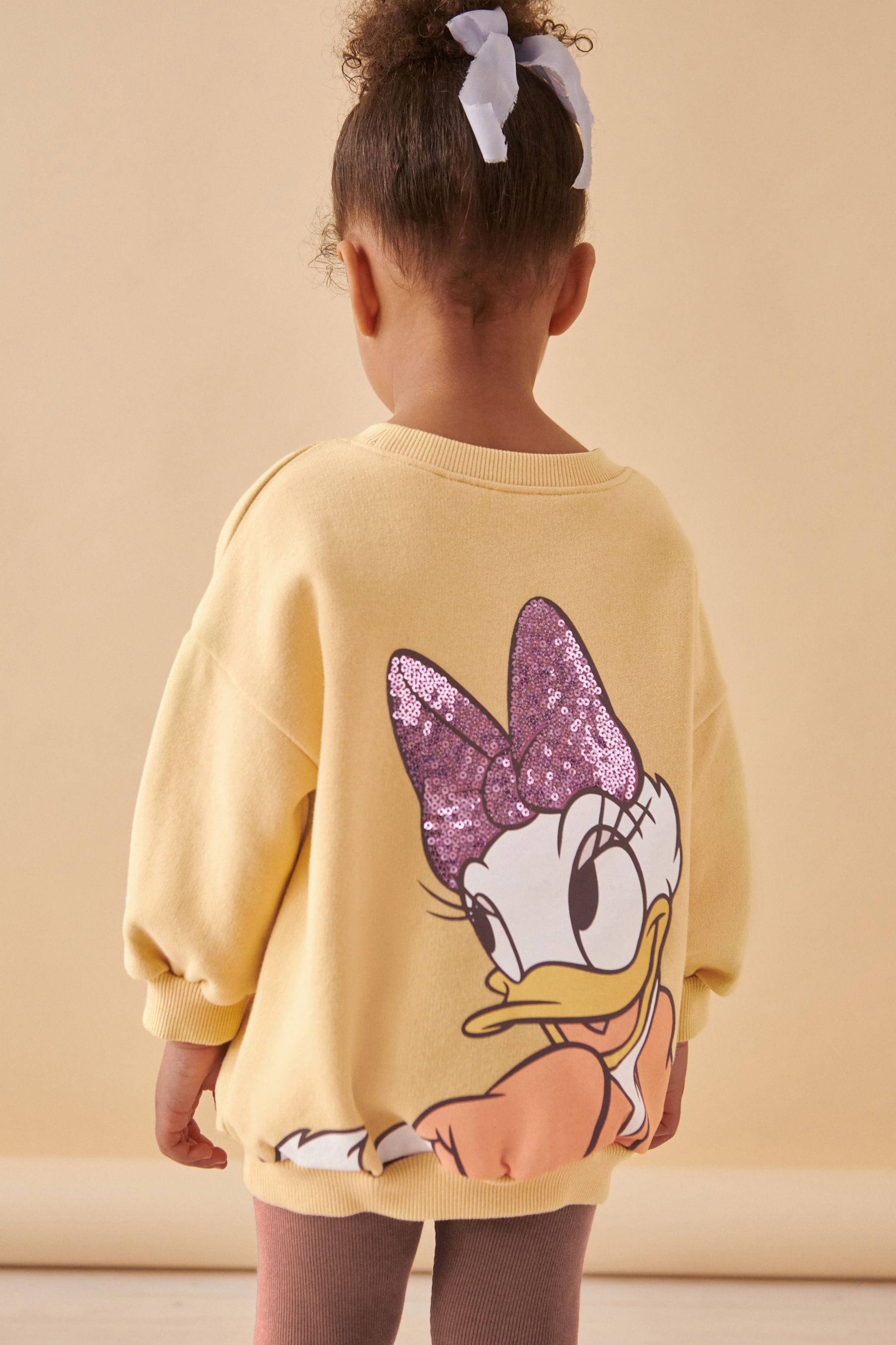 Yellow Daisy Duck Sweatshirt & Leggings Set (3mths-7yrs)