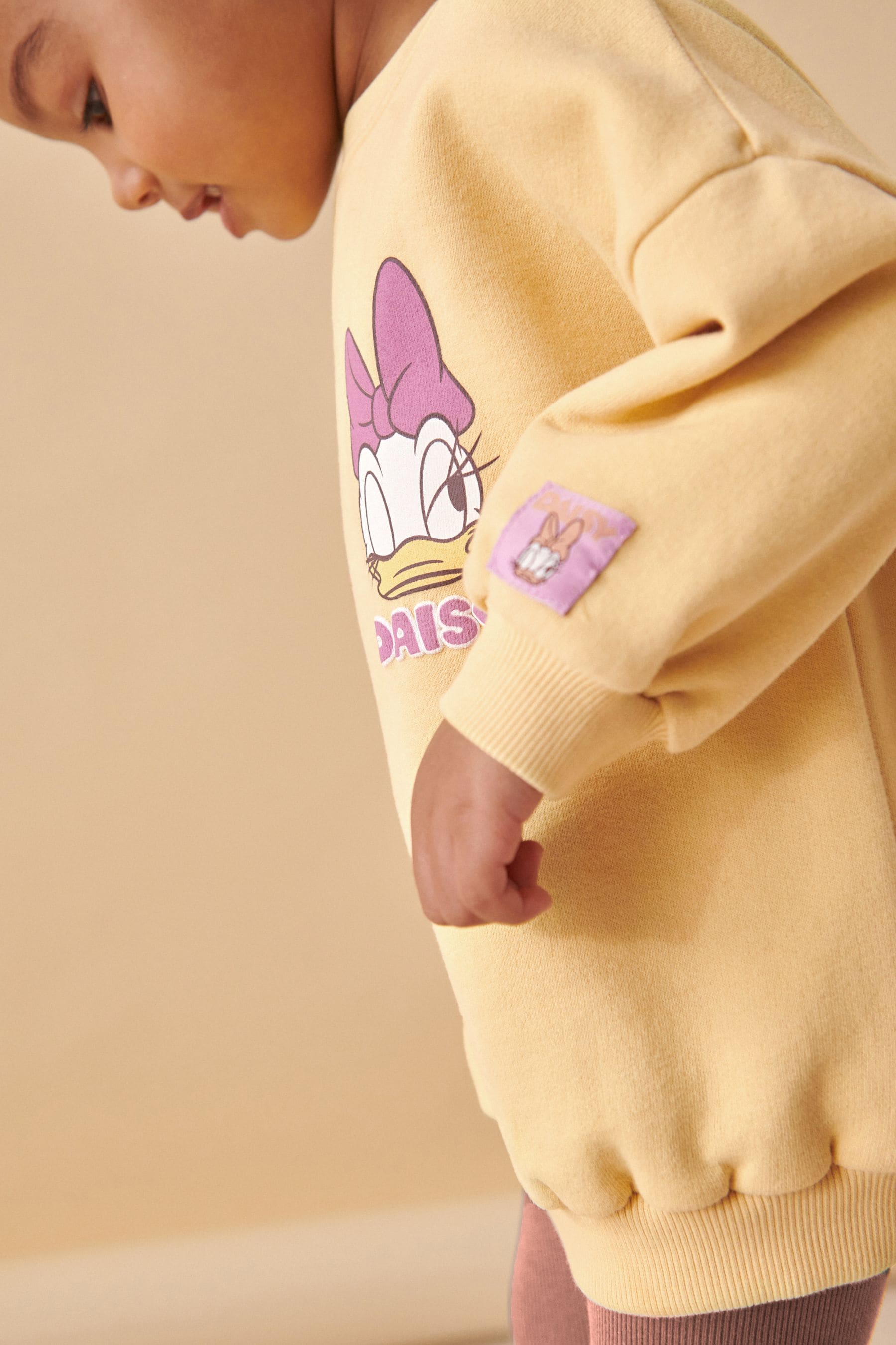 Yellow Daisy Duck Sweatshirt & Leggings Set (3mths-7yrs)