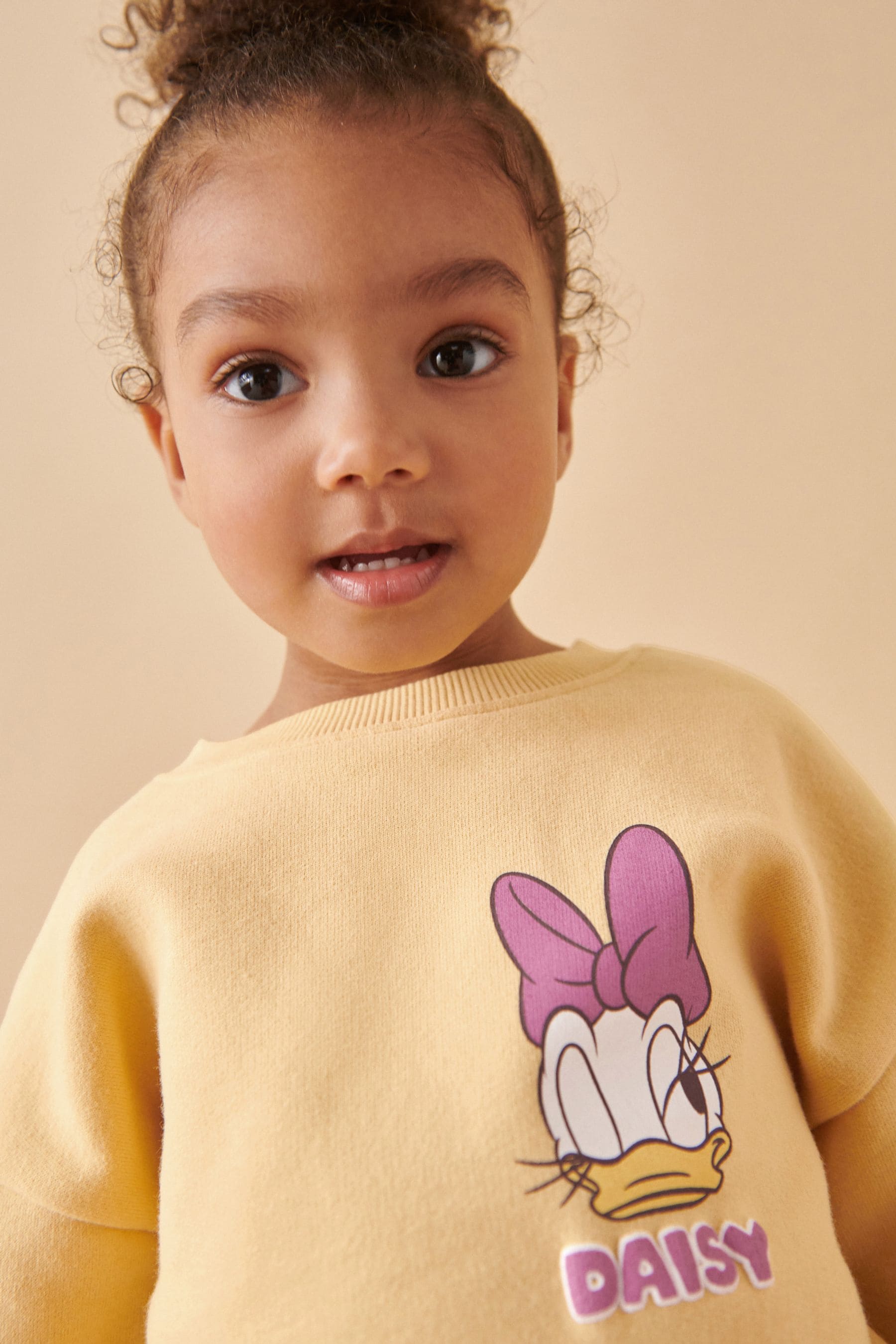 Yellow Daisy Duck Sweatshirt & Leggings Set (3mths-7yrs)