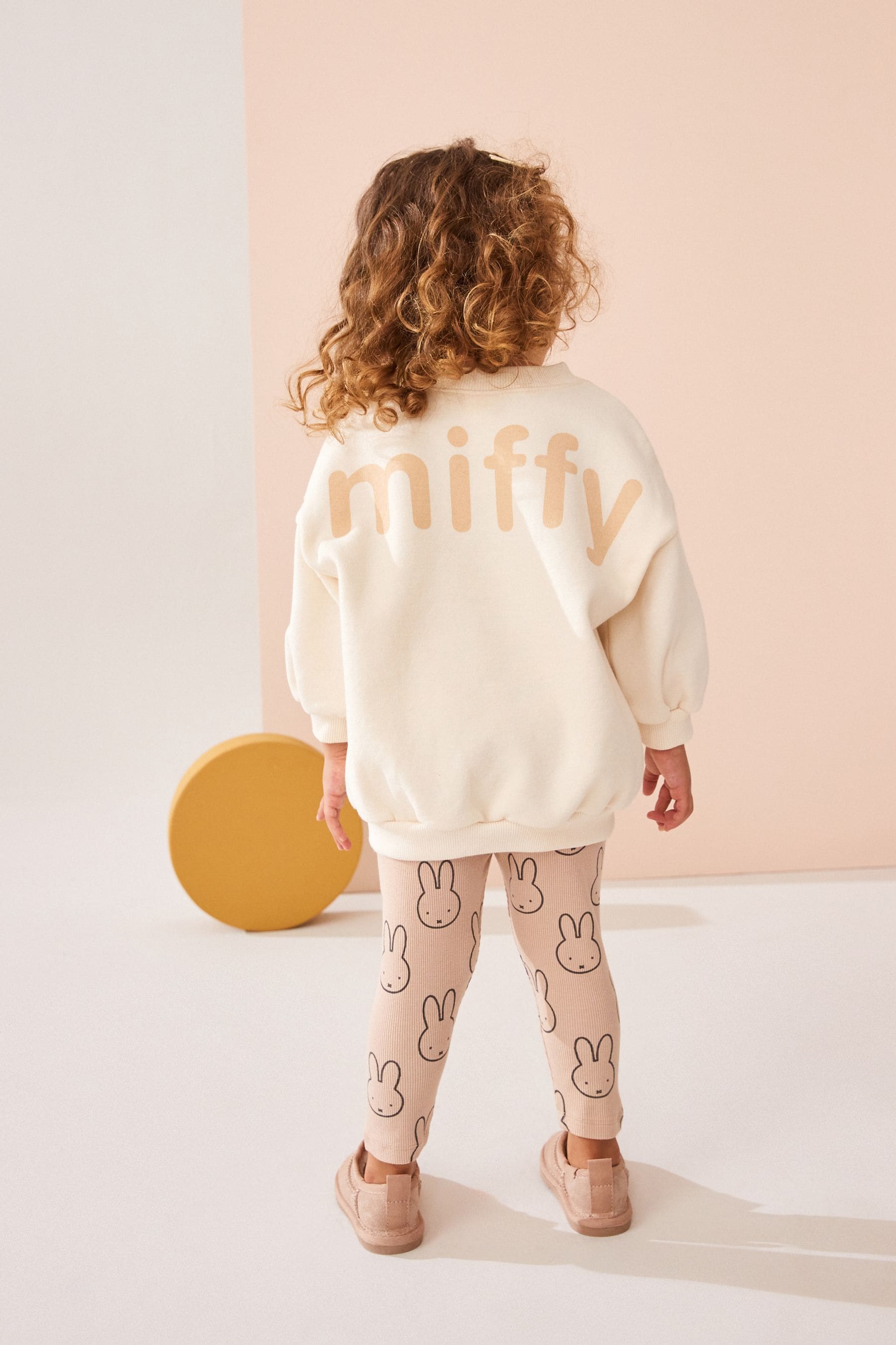 Neutral Miffy Sweatshirt & Leggings Set (3mths-7yrs)