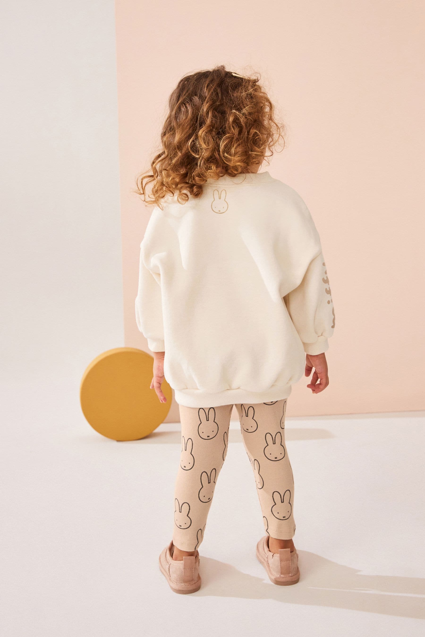 Neutral Miffy Sweatshirt & Leggings Set (3mths-7yrs)