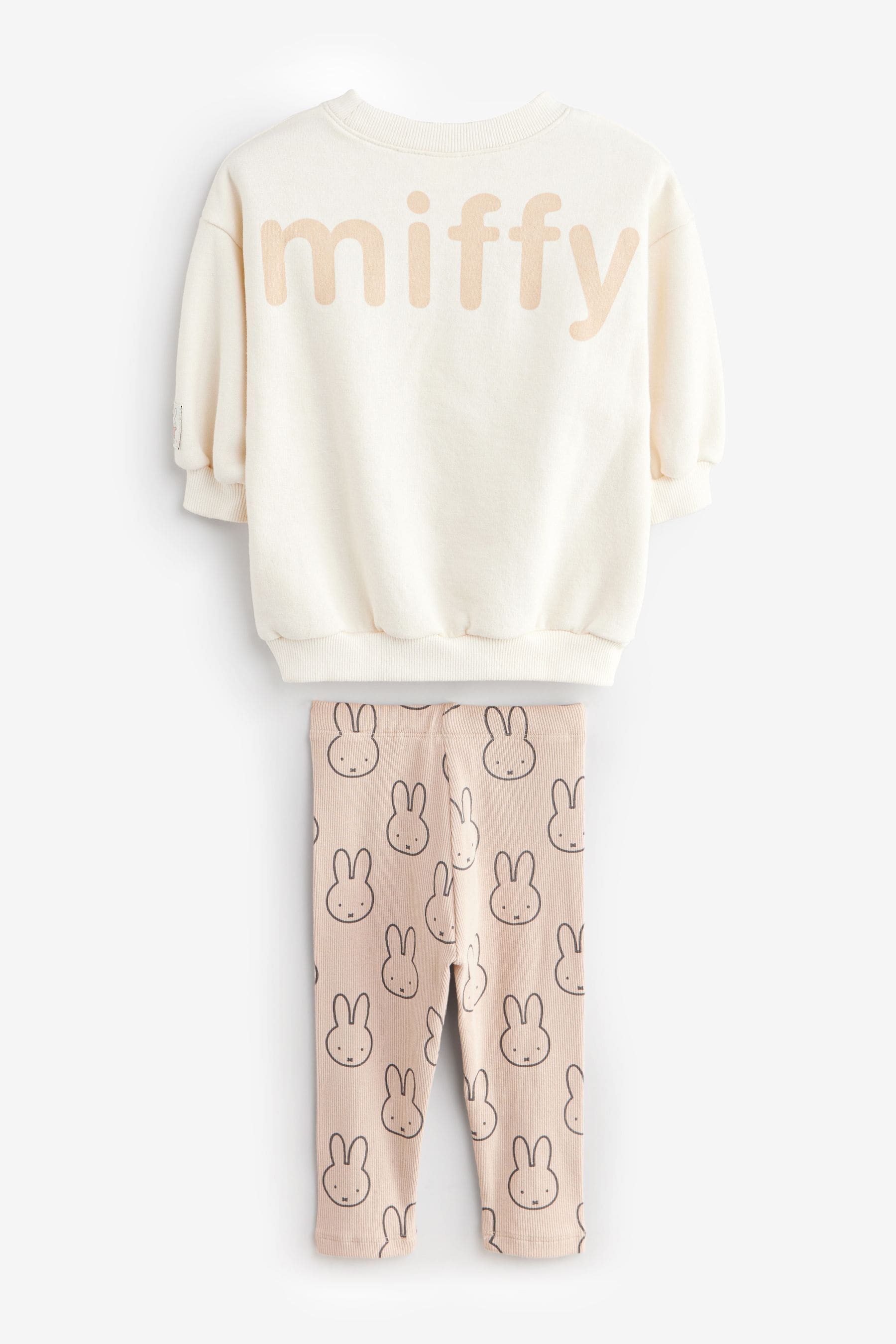 Neutral Miffy Sweatshirt & Leggings Set (3mths-7yrs)