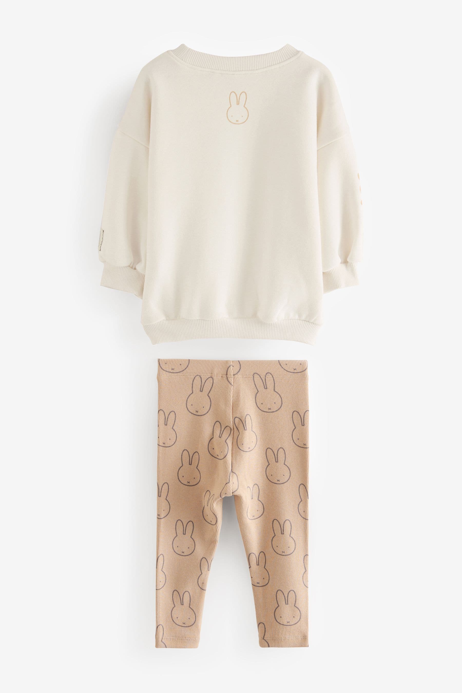 Neutral Miffy Sweatshirt & Leggings Set (3mths-7yrs)