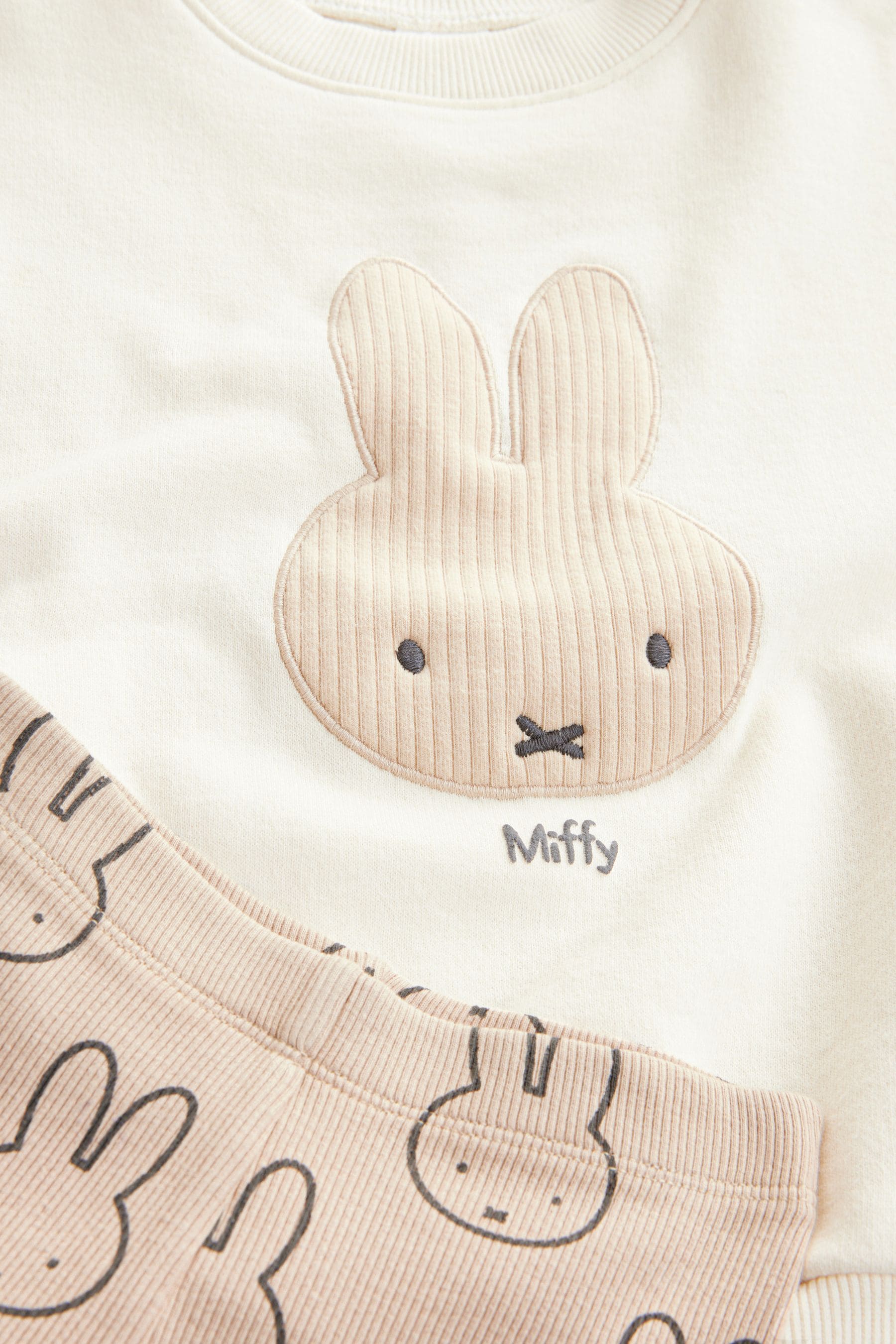 Neutral Miffy Sweatshirt & Leggings Set (3mths-7yrs)