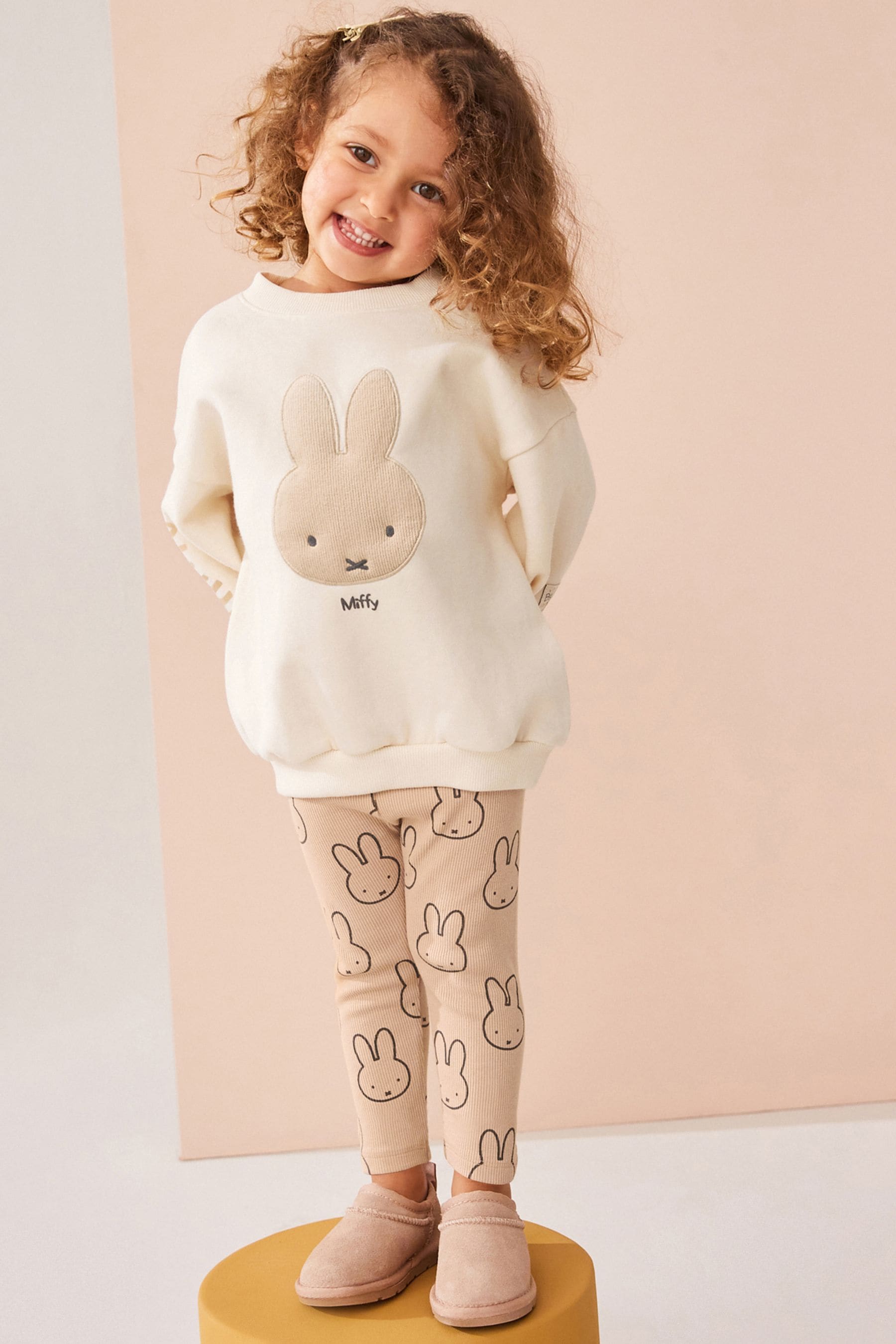 Neutral Miffy Sweatshirt & Leggings Set (3mths-7yrs)