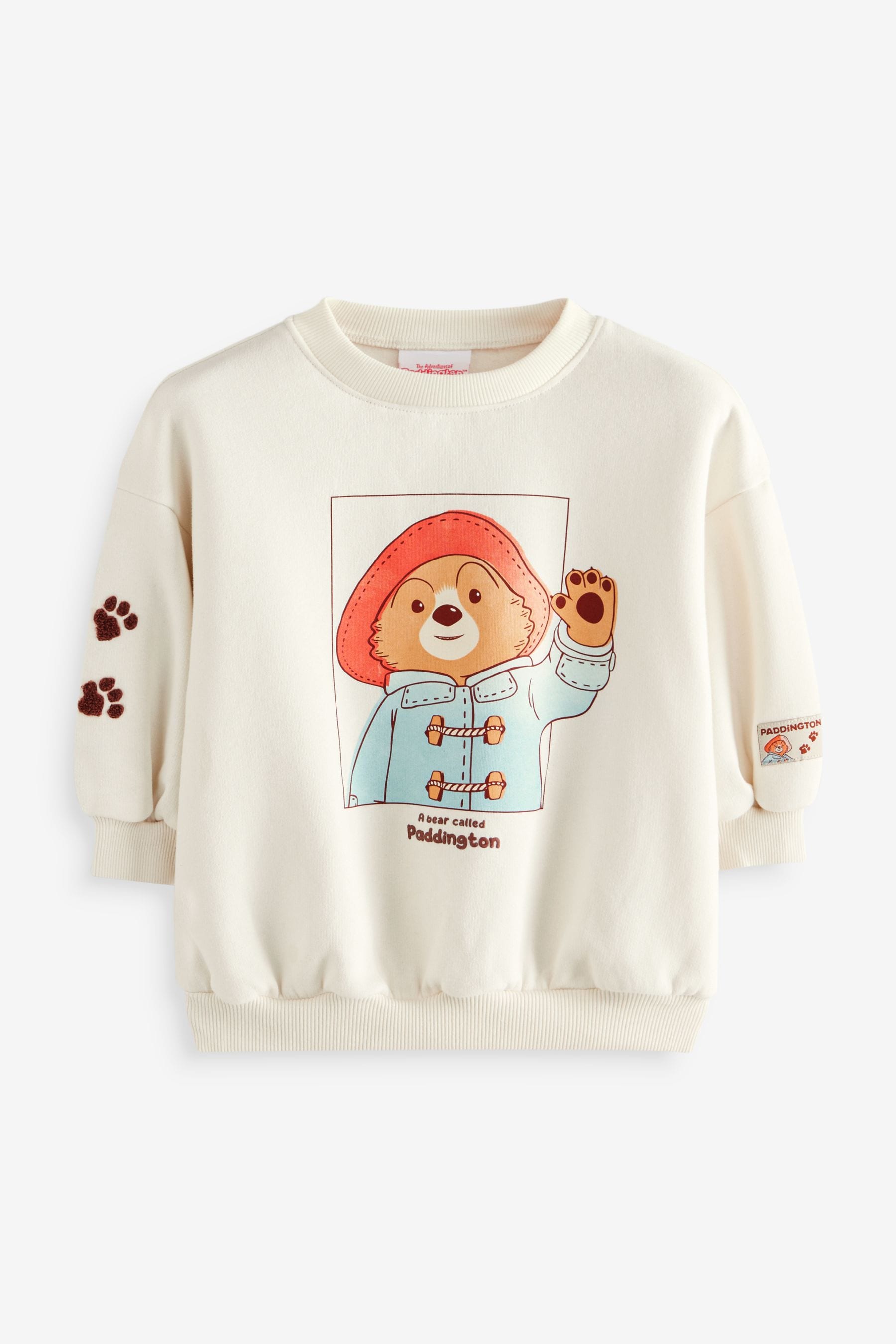 Cream Paddington Bear Sweatshirt (3mths-7yrs)