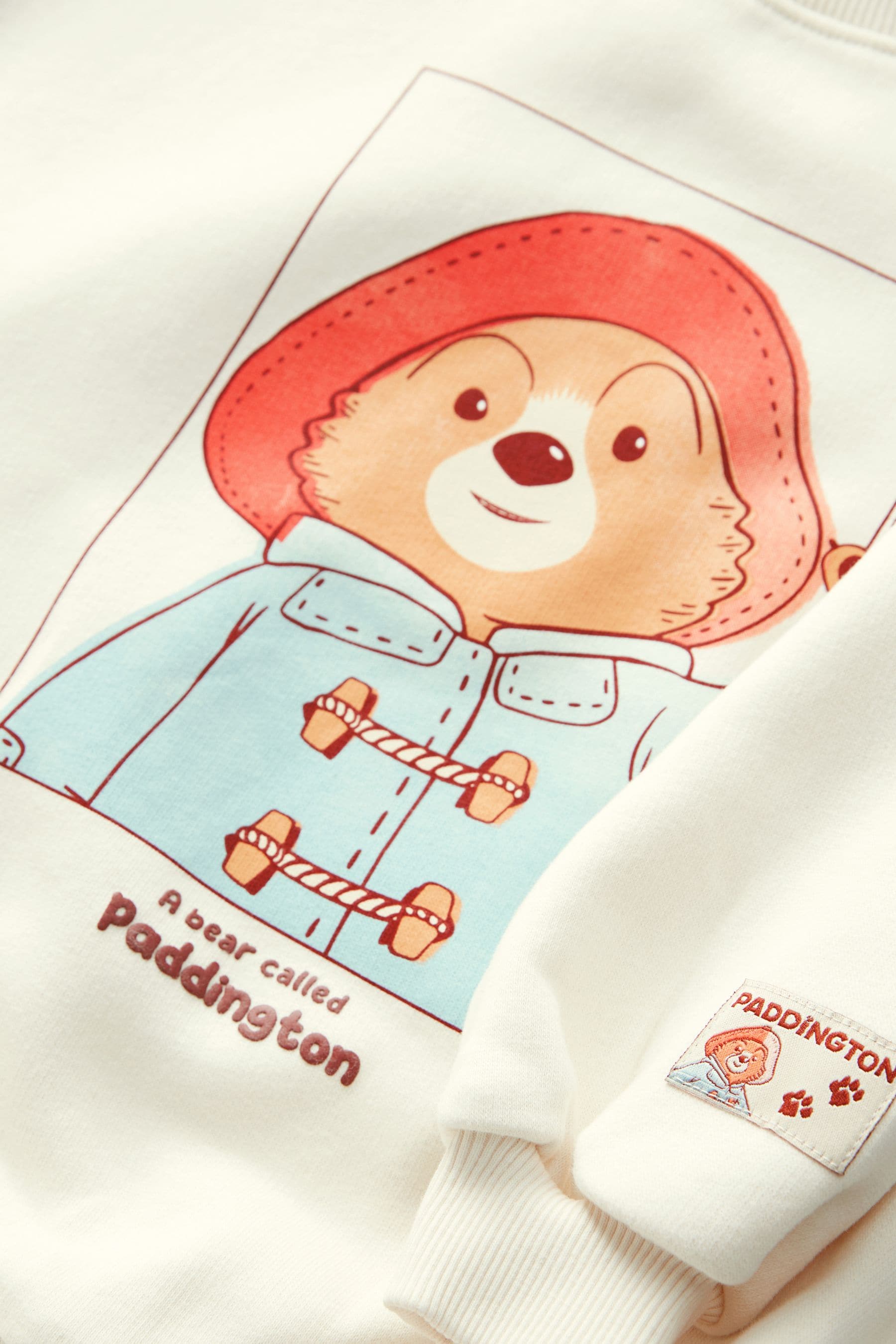 Cream Paddington Bear Sweatshirt (3mths-7yrs)