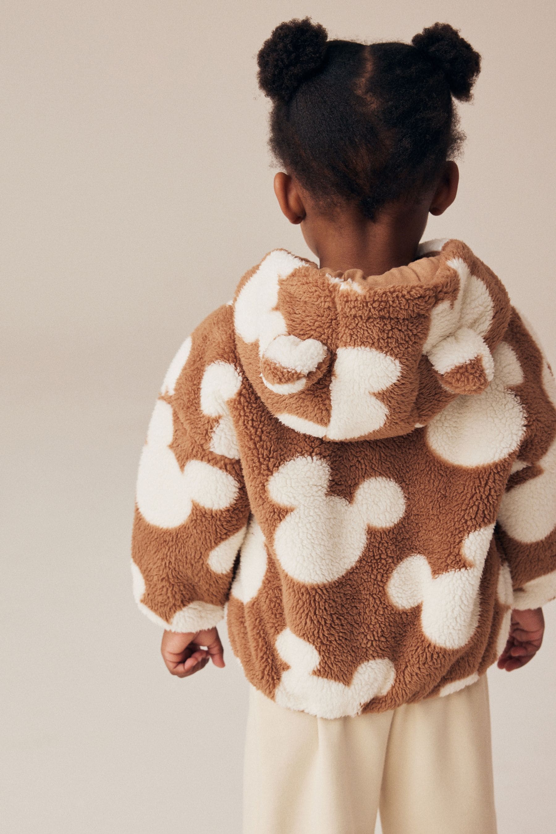 Brown Mickey Mouse Fleece (3mths-7yrs)