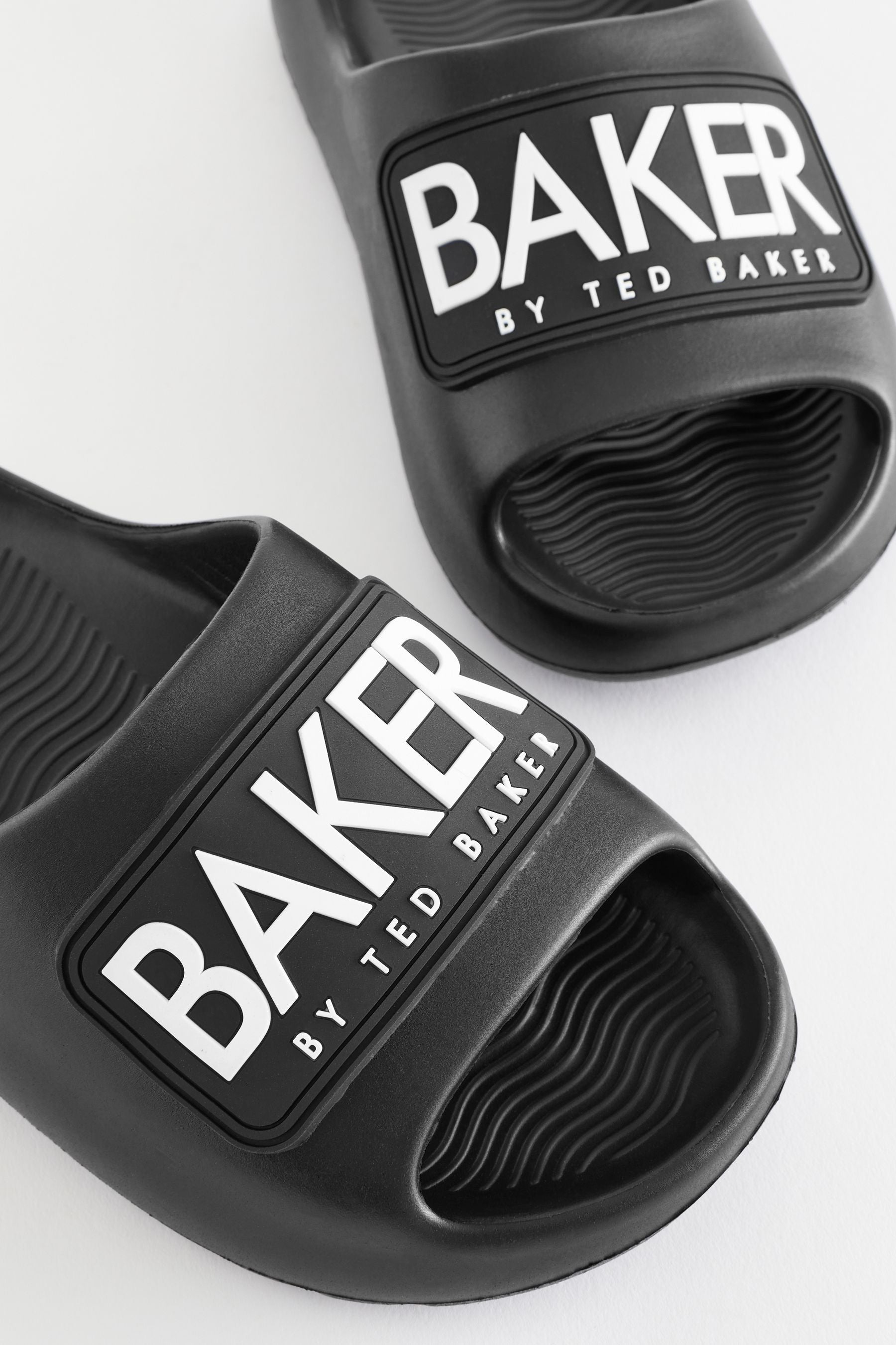 Baker by Ted Baker Boys Black Sliders