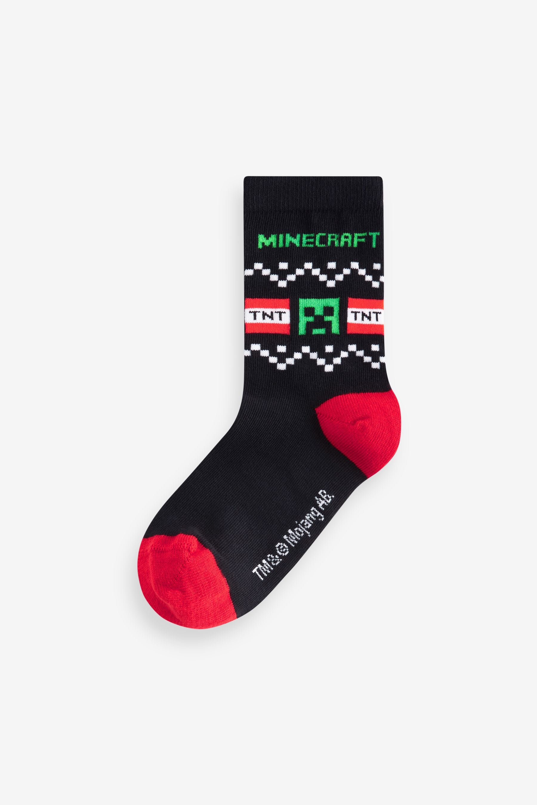 Minecraft Christmas License Socks 3 Pack