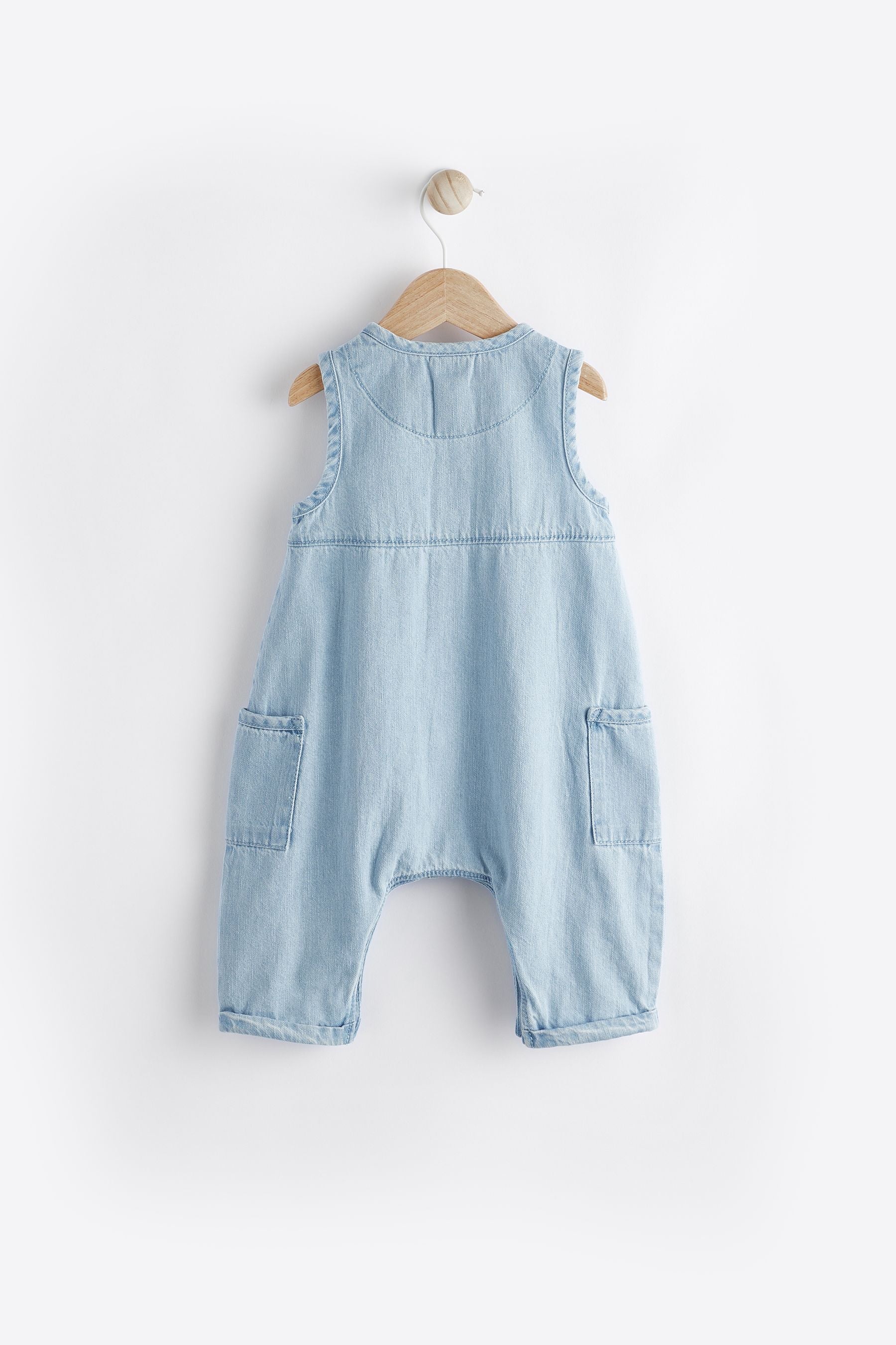 Denim Baby 100% Cotton Jumpsuit (0mths-2yrs)