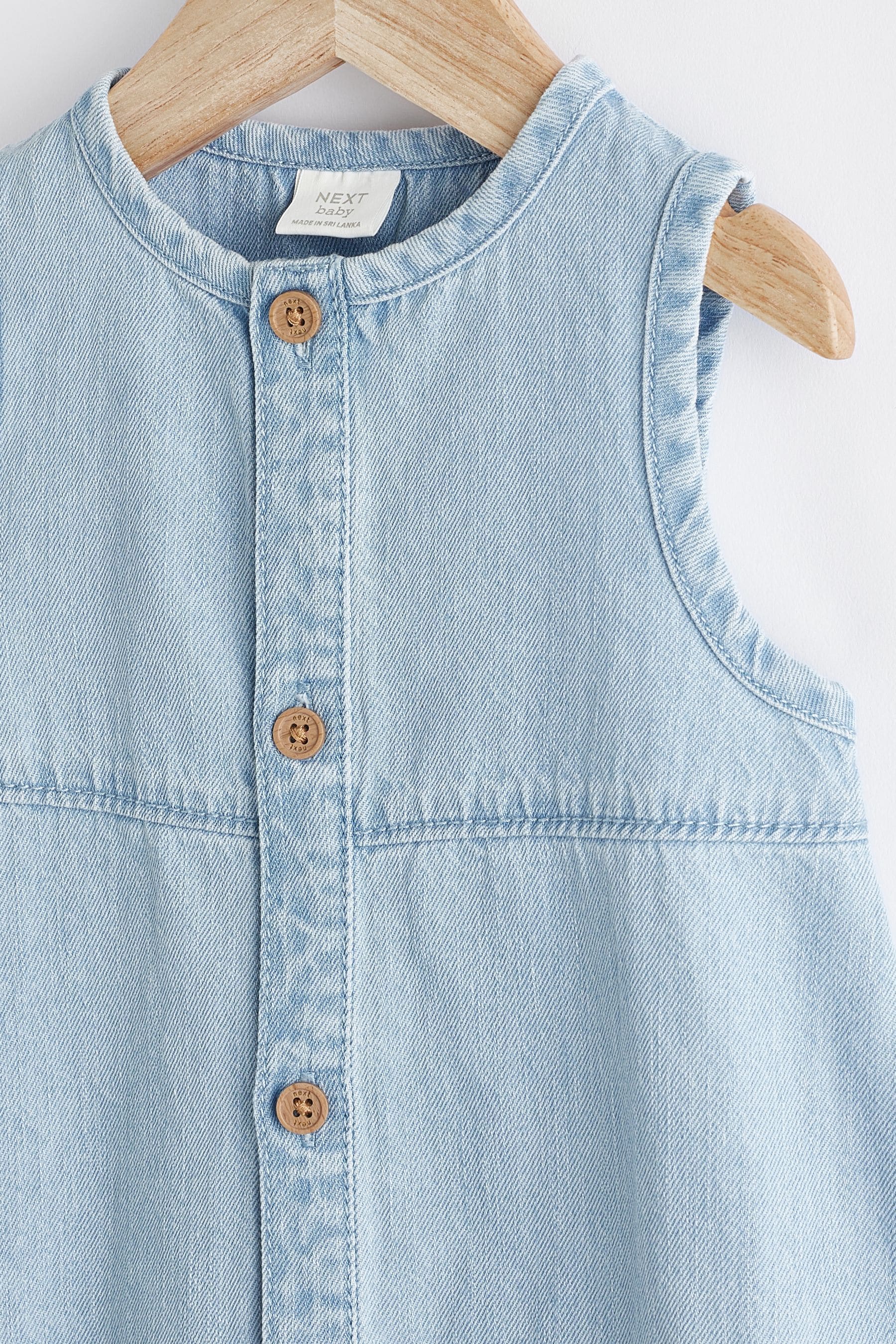 Denim Baby 100% Cotton Jumpsuit (0mths-2yrs)