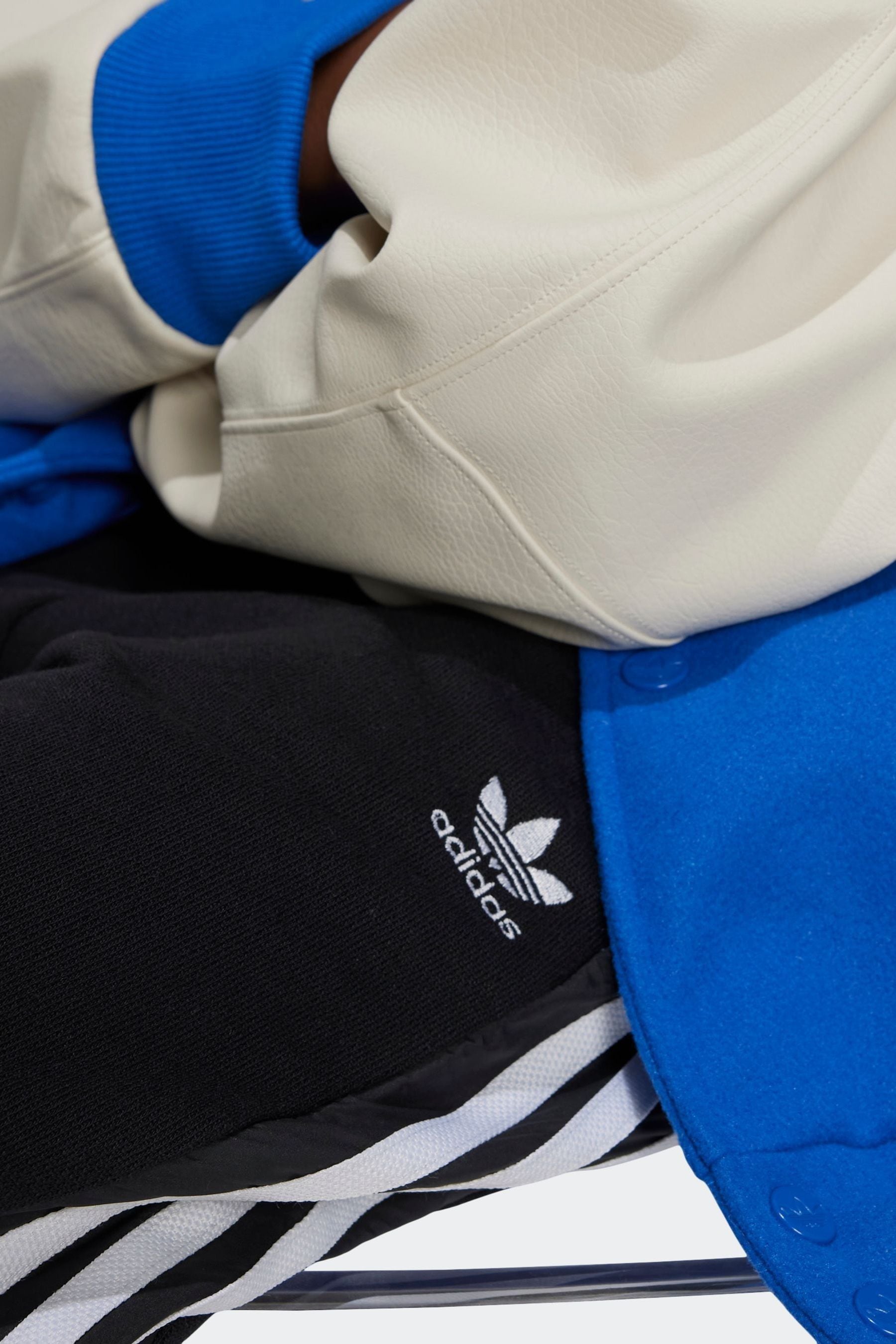 adidas Black 100% Cotton Joggers