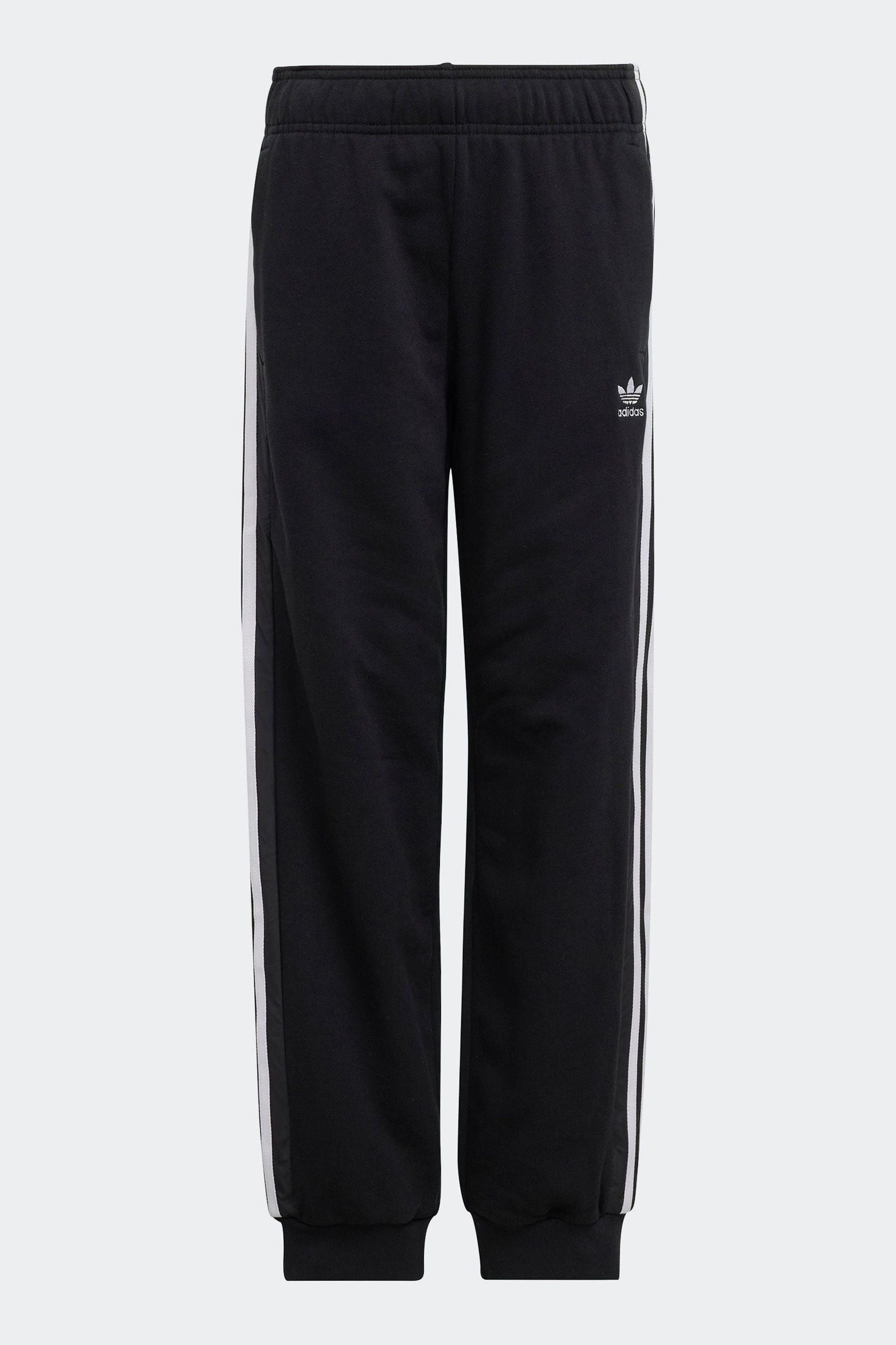 adidas Black 100% Cotton Joggers