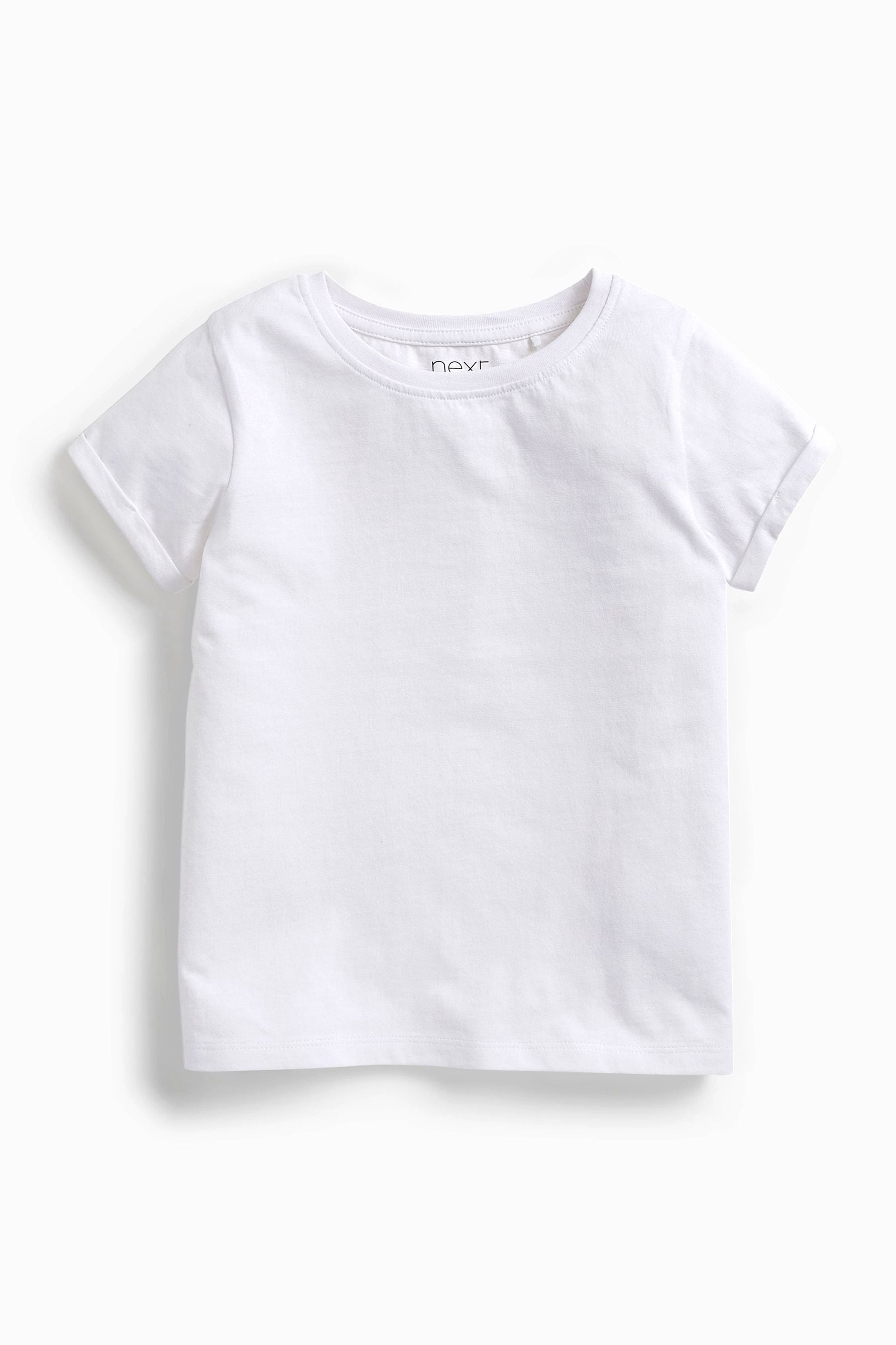 White 3 Pack 100% Cotton T-Shirts (3-16yrs)