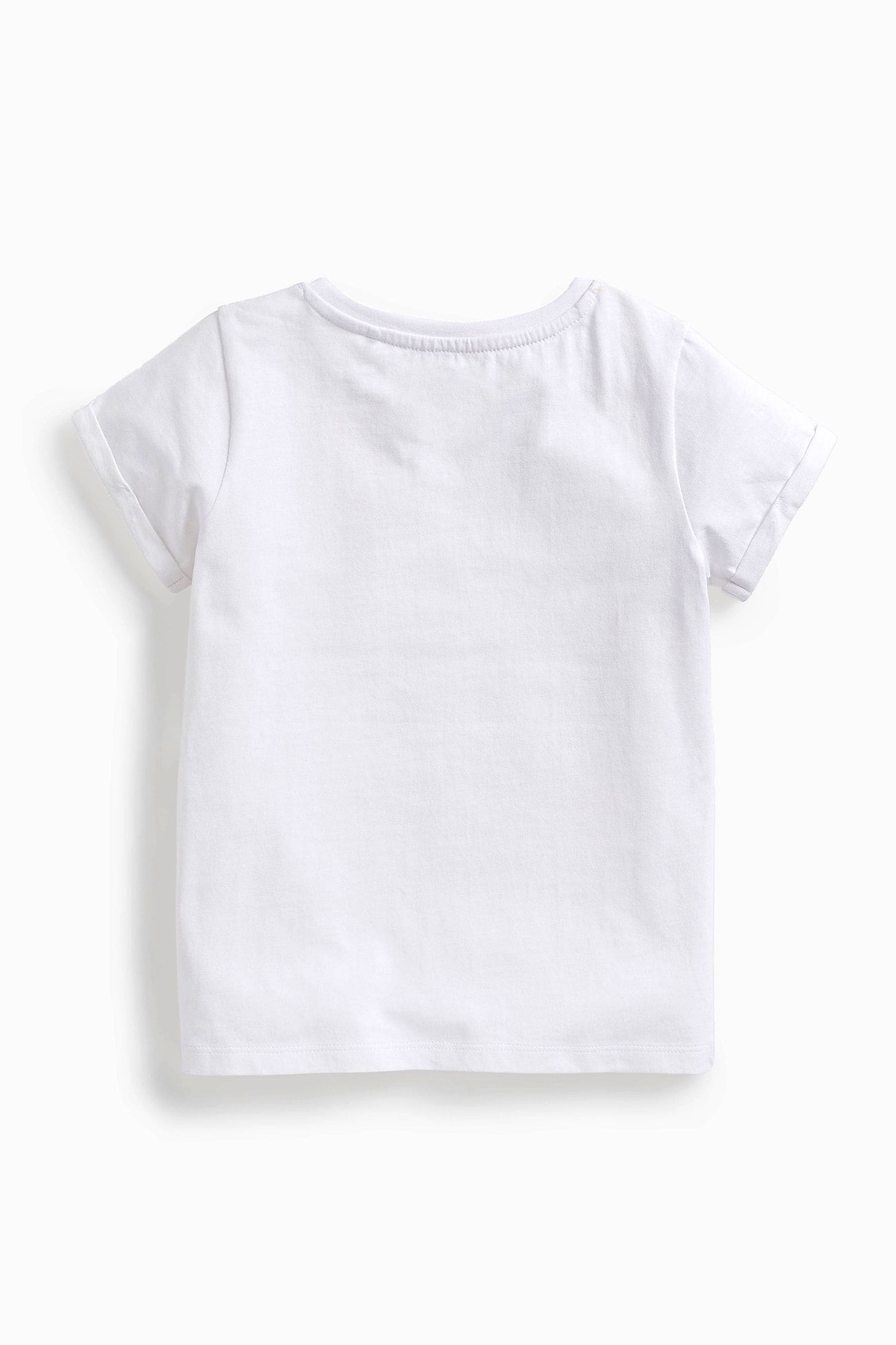 White 3 Pack 100% Cotton T-Shirts (3-16yrs)