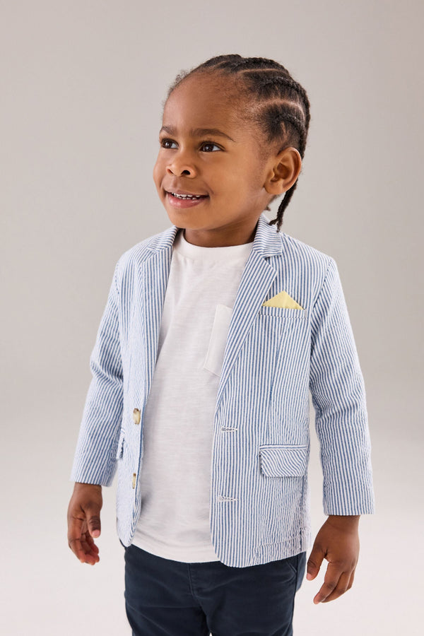 Ticking Stripe Blazer (3mths-9yrs)