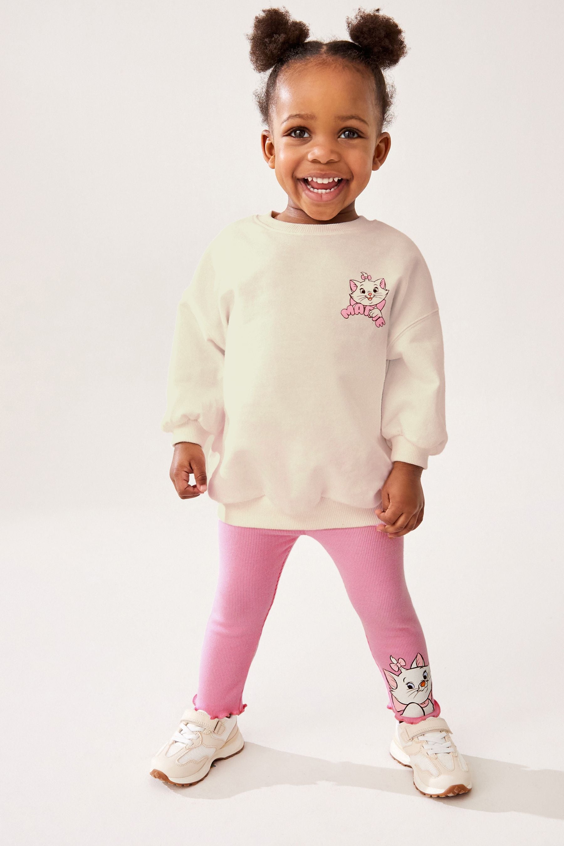 Pink Disney Aristocats Long Sleeve T-Shirt And Legging Set (3mths-7yrs)