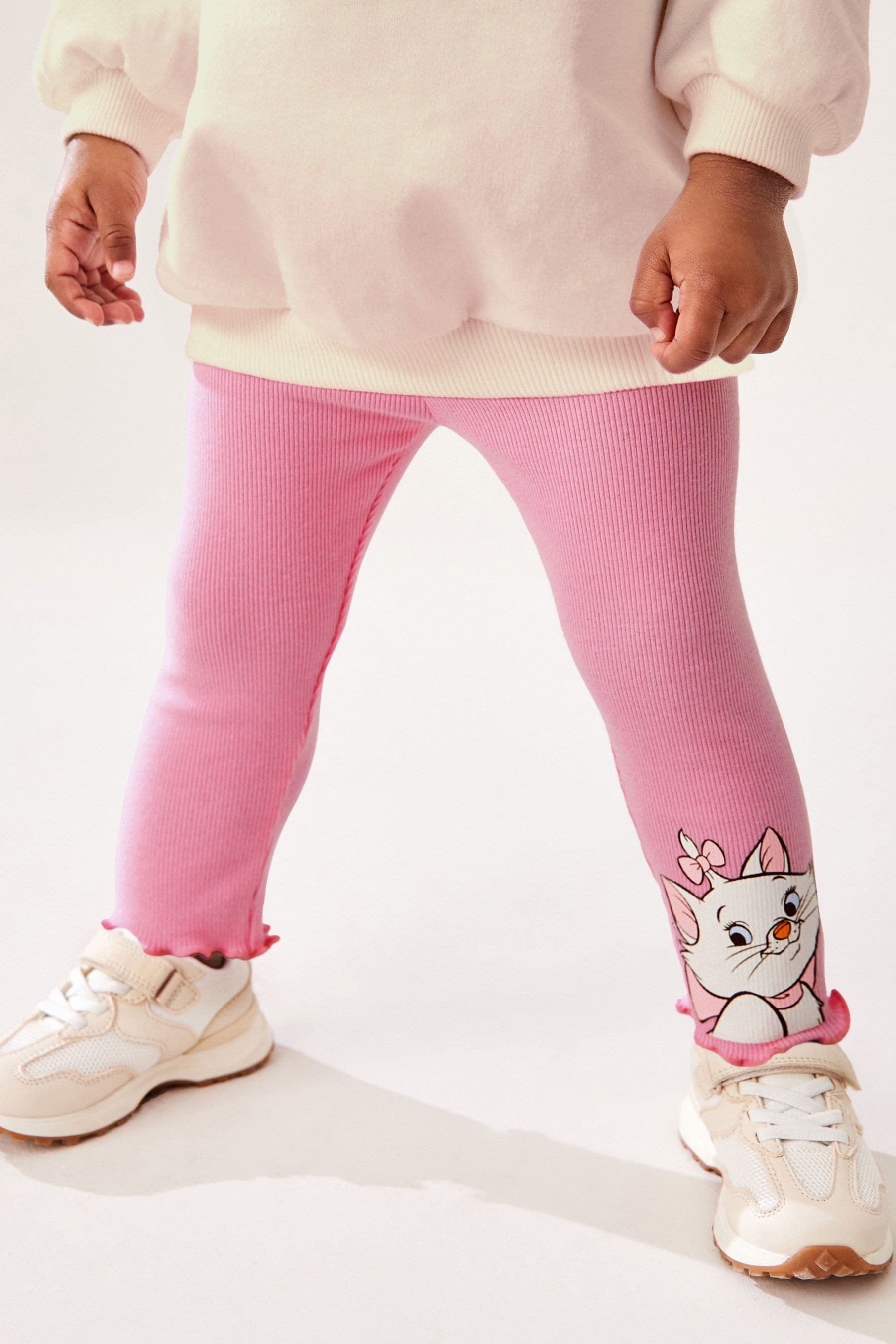 Pink Disney Aristocats Long Sleeve T-Shirt And Legging Set (3mths-7yrs)