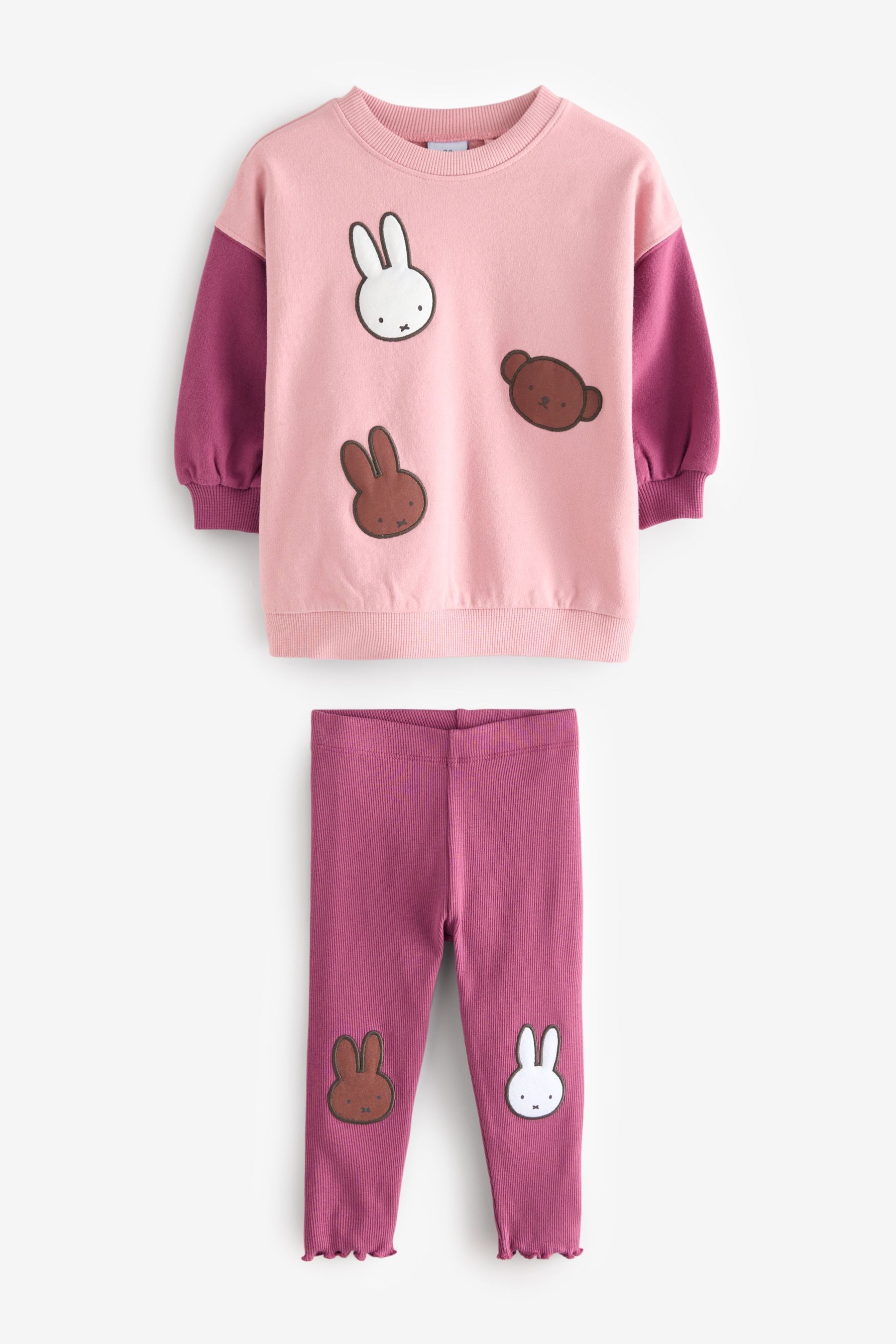 Pink Miffy Sweatshirt and Leggings Set (3mths-7yrs)