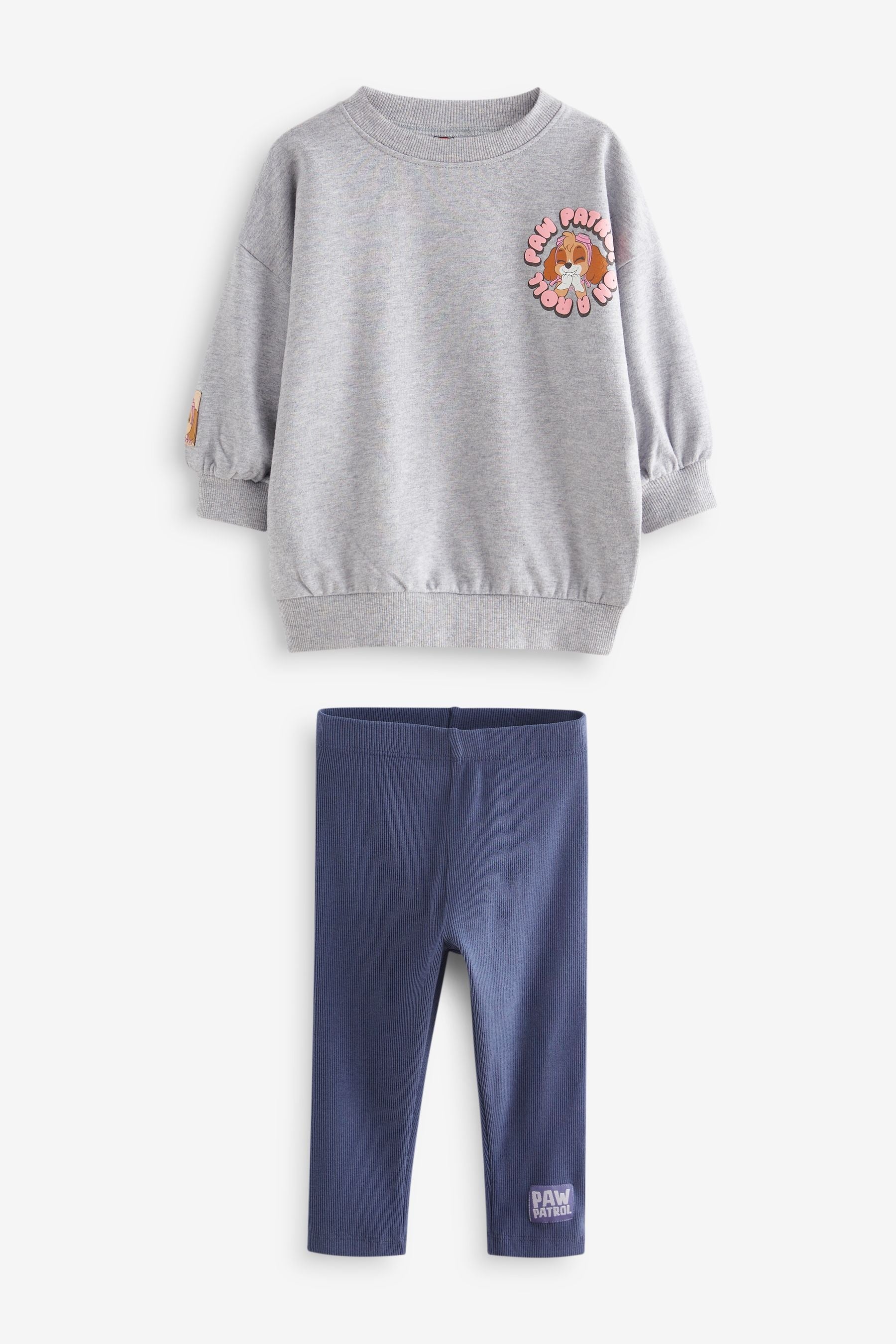 Grey Paw Patrol Long Sleeve T-Shirt and Legging Set (3mths-7yrs)