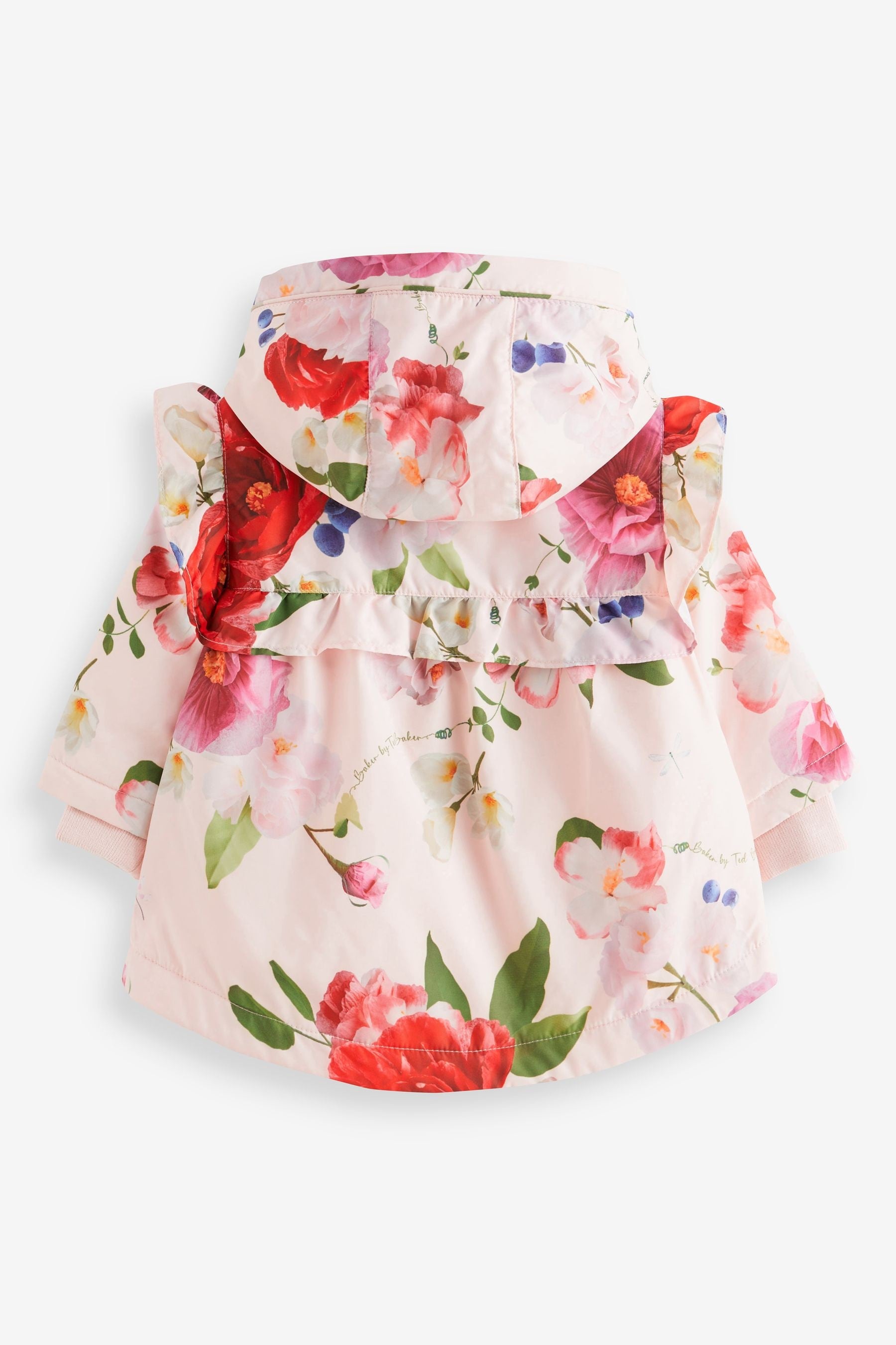 Baker by Ted Baker Shower Resistant Floral Rain Coat