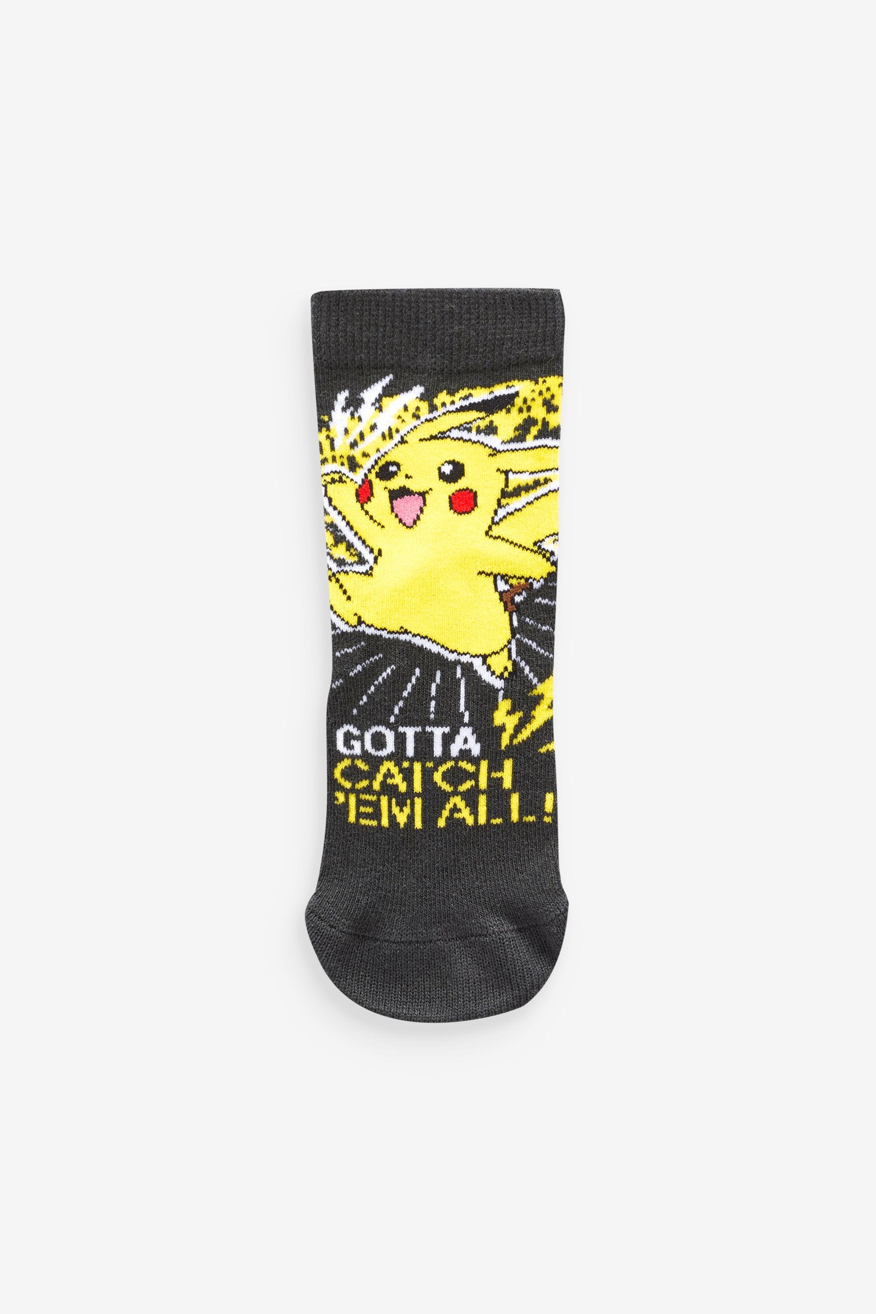 Pokémon Multi Gaming License Cotton Rich Socks 3 Pack