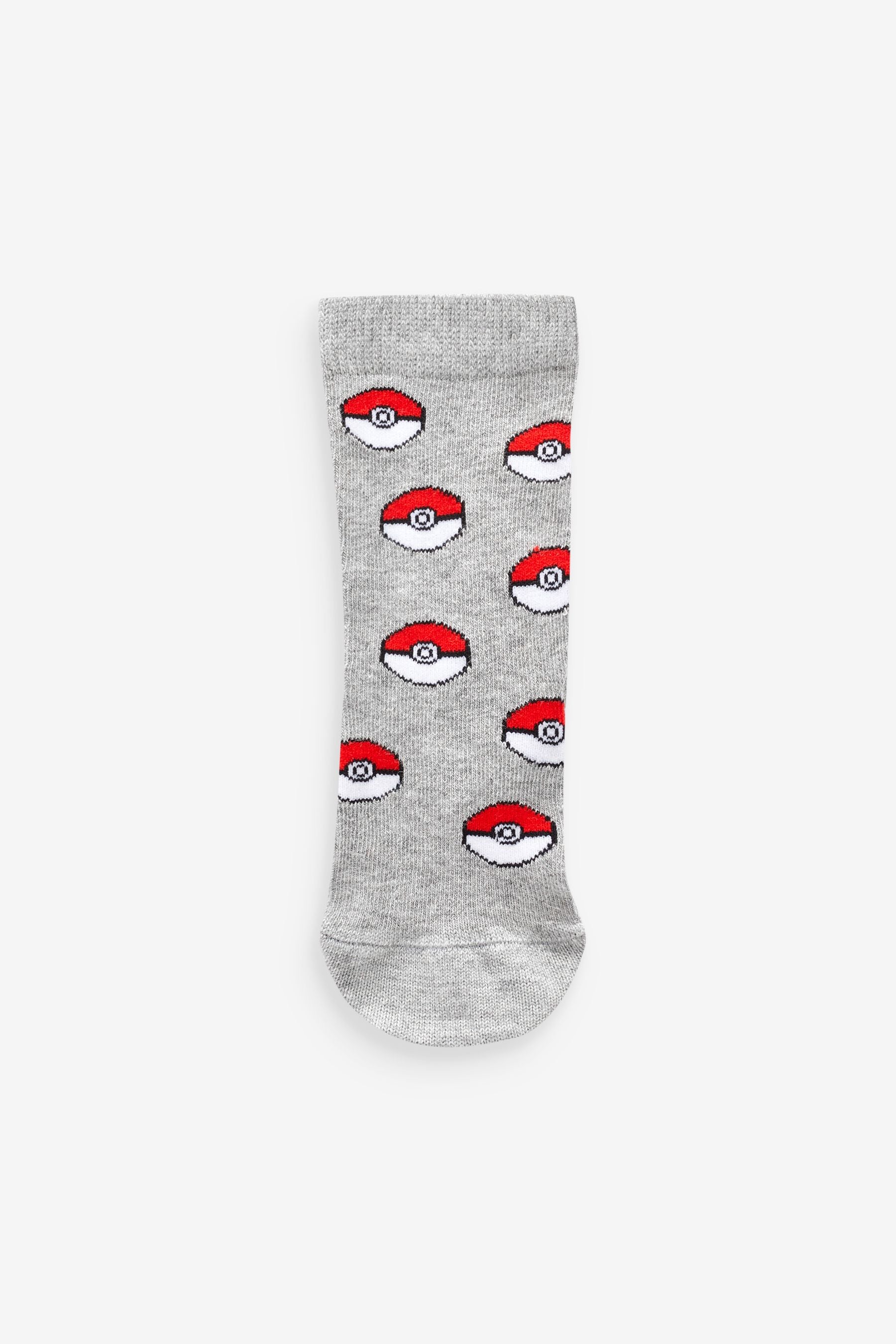 Pok?©mon Multi Gaming License Cotton Rich Socks 3 Pack