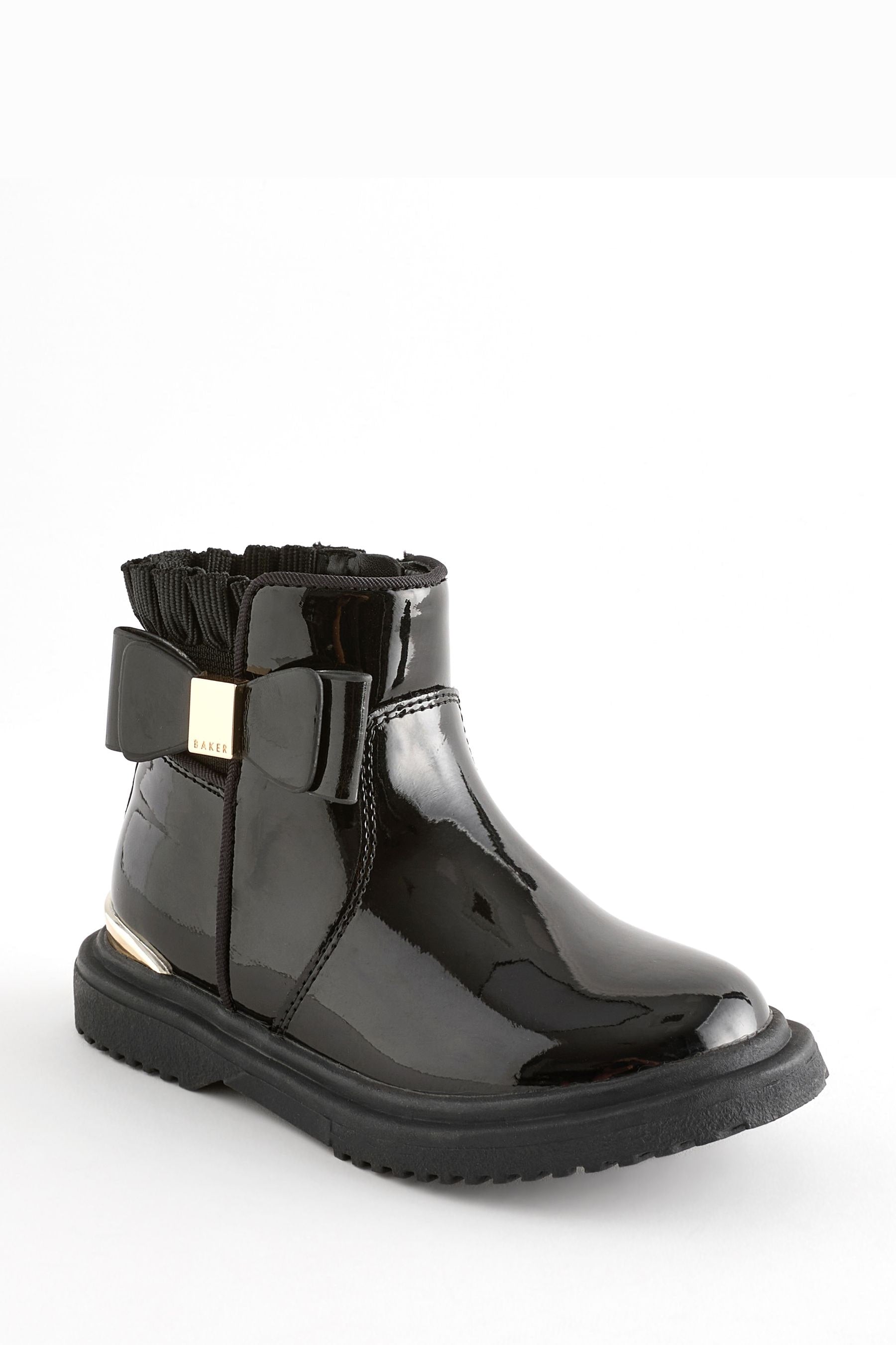 Baker by Ted Baker Girls Chelsea Boots with Bow