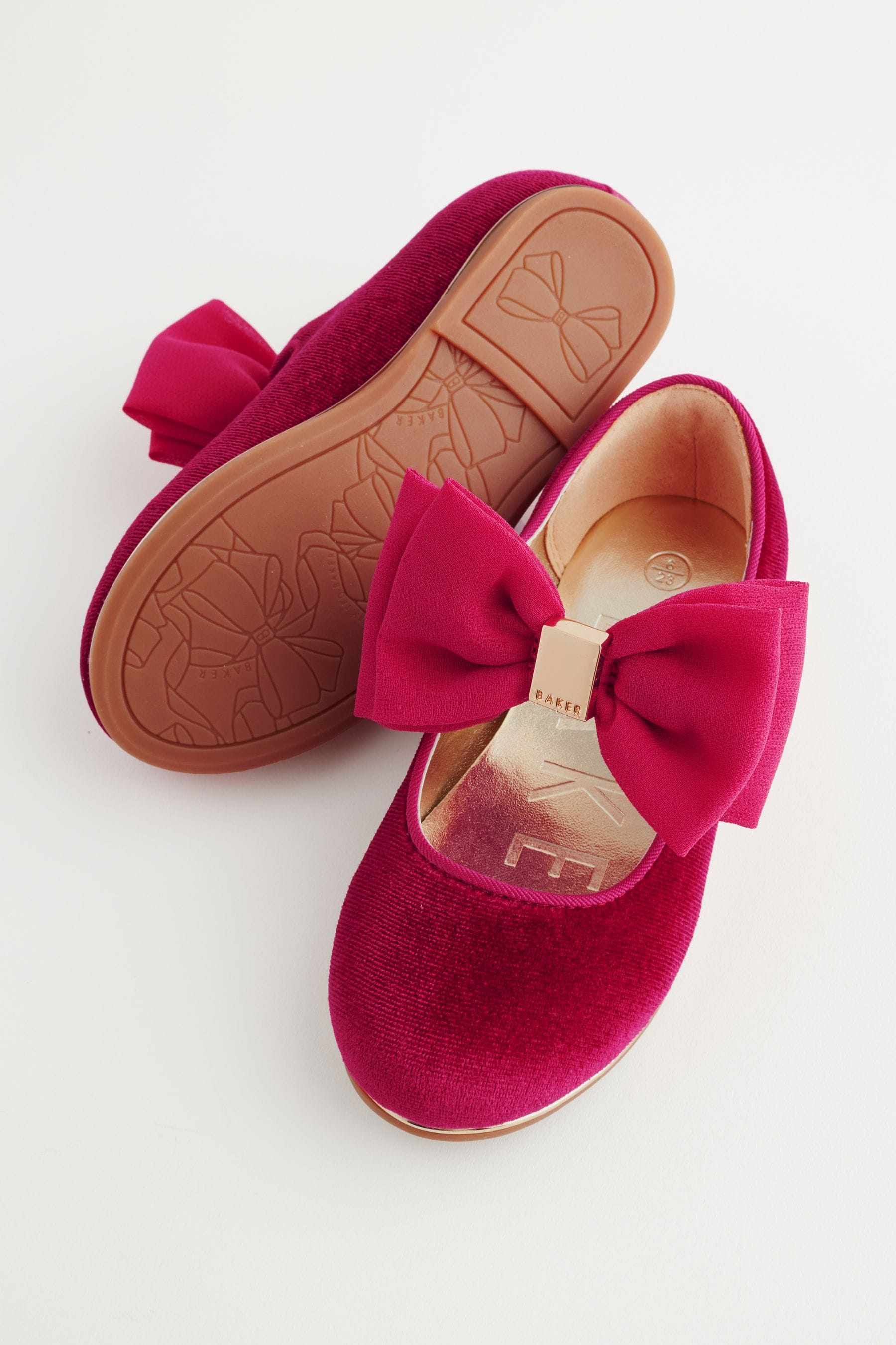 Baker by Ted Baker Girls Mary Jane Bow Occasion Shoes