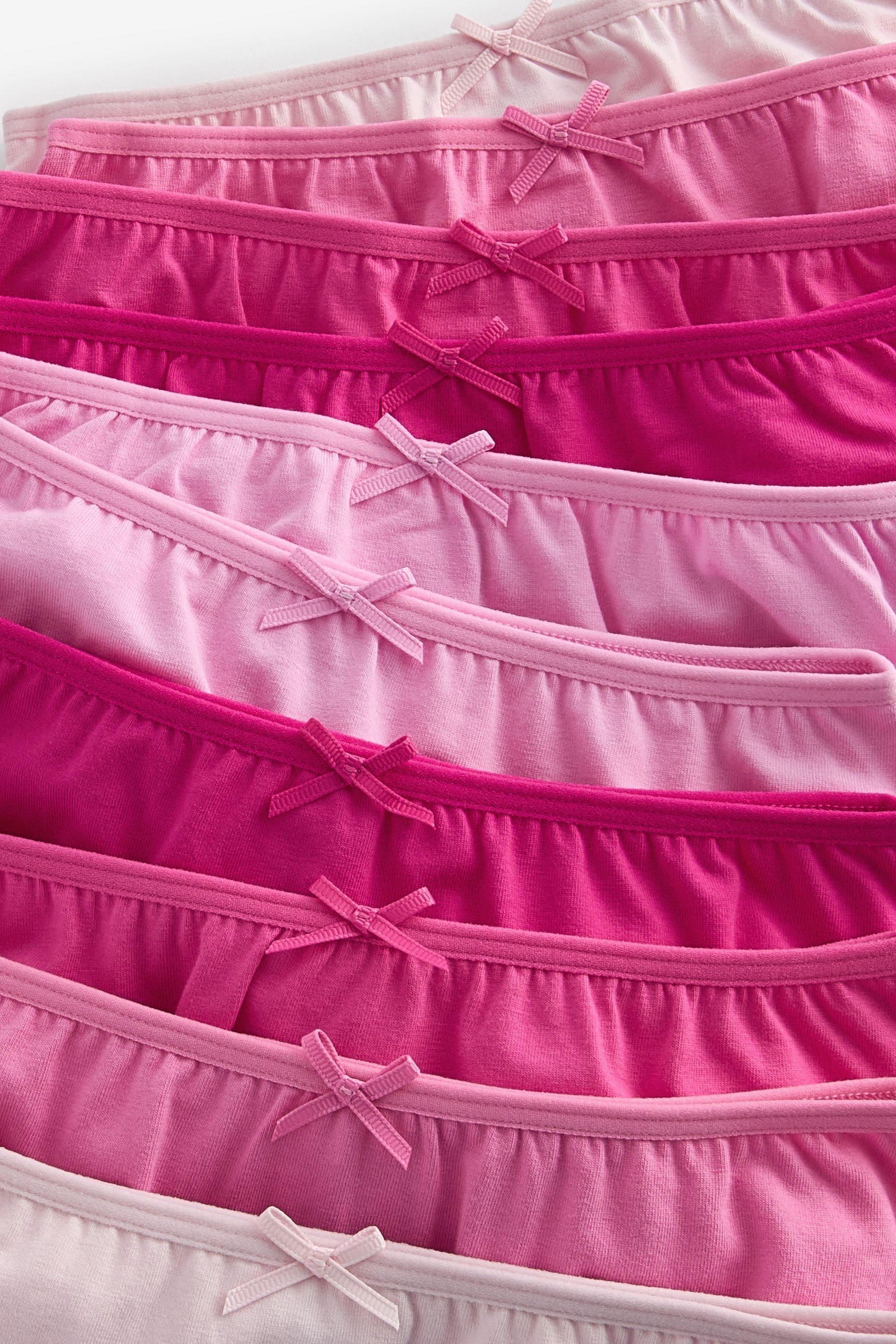 Pink Briefs 10 Pack (1.5-16yrs)