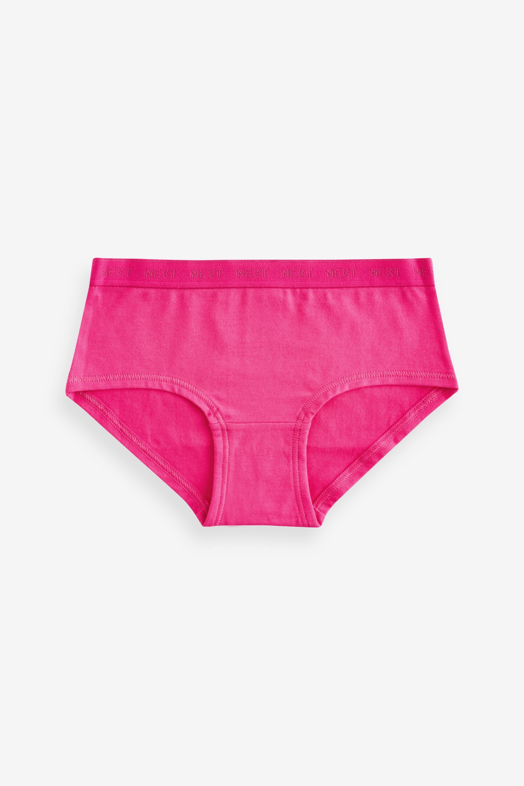 Pink Hipster Briefs 5 Pack (2-16yrs)